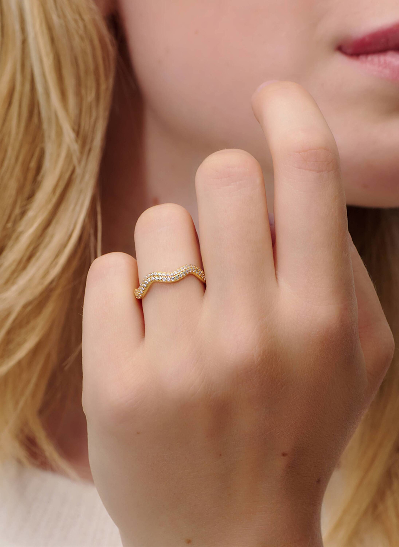 OHH LUILU Ring JULIETTE by GLAMBOU: GOLD