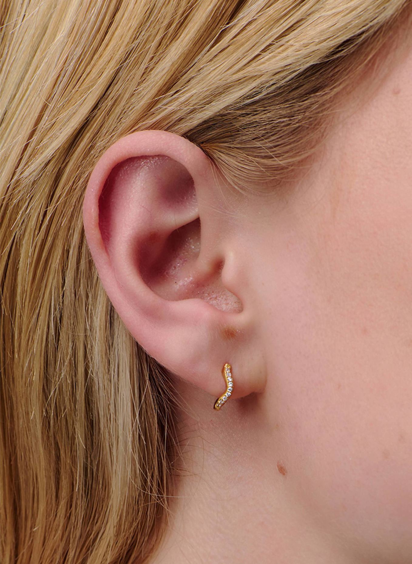 OHH LUILU Kreolen ELLIE SMALL by GLAMBOU: GOLD