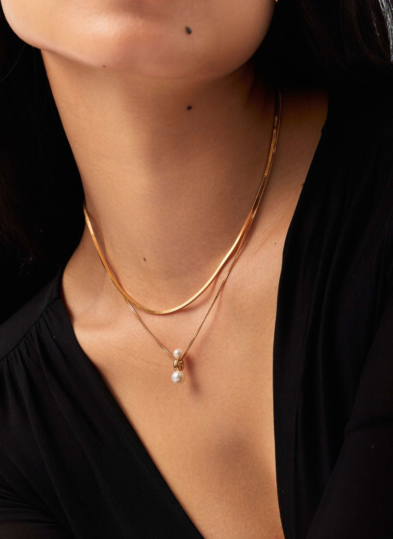 MISSOMA Halskette PEARL RIDGE by GLAMBOU: GOLD