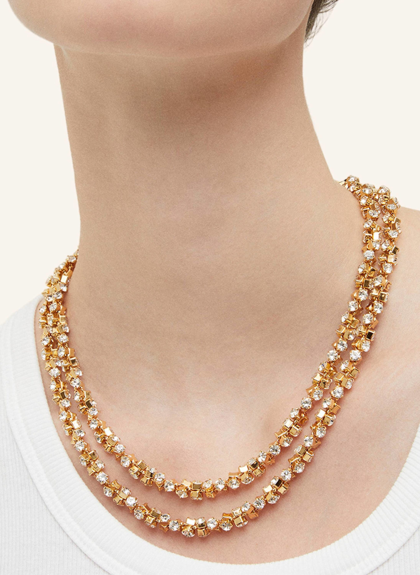 GAS BIJOUX Halskette TREVISE by GLAMBOU: GOLD