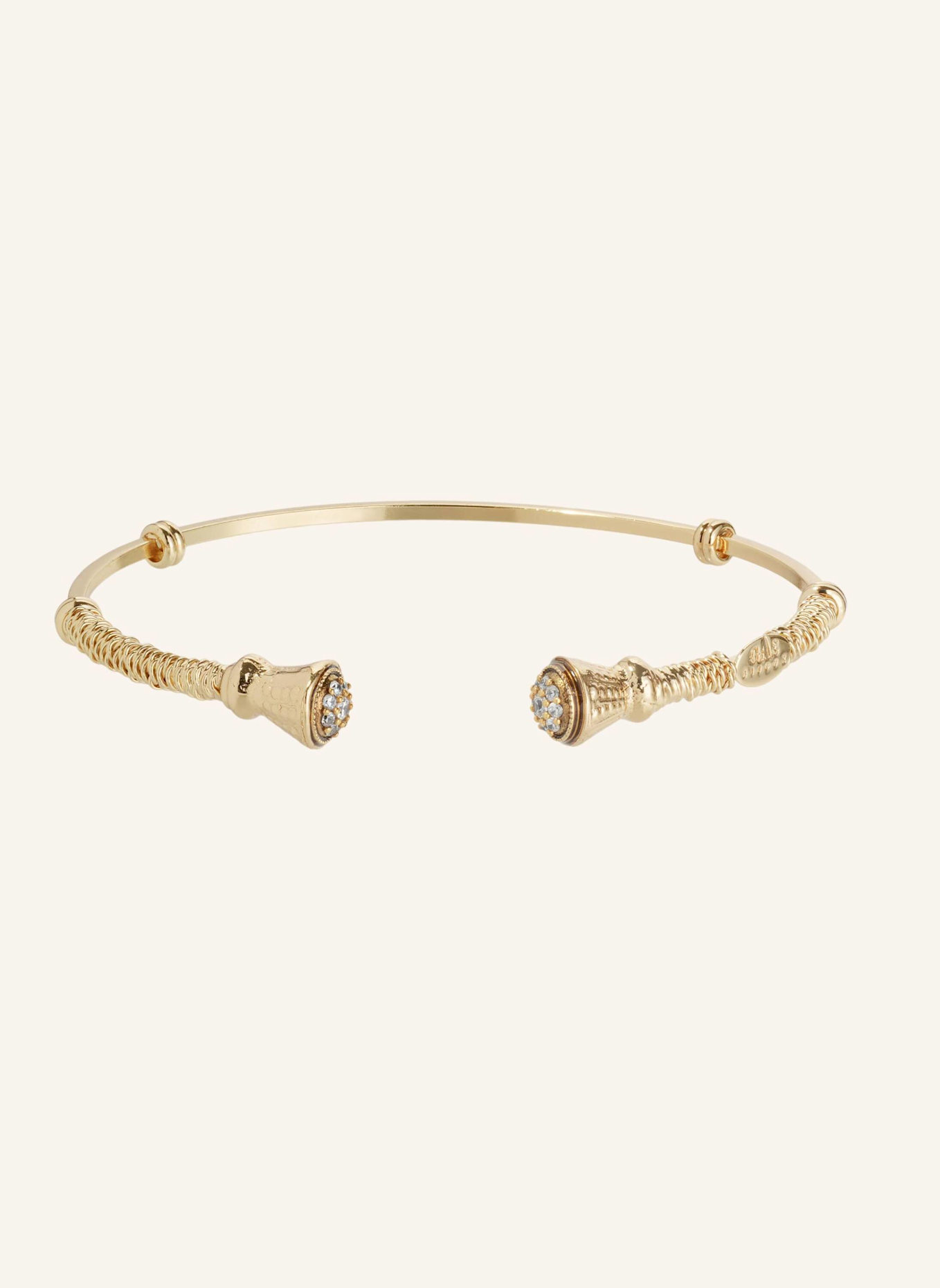 GAS BIJOUX Armband EPIQUE STRASS by GLAMBOU: GOLD