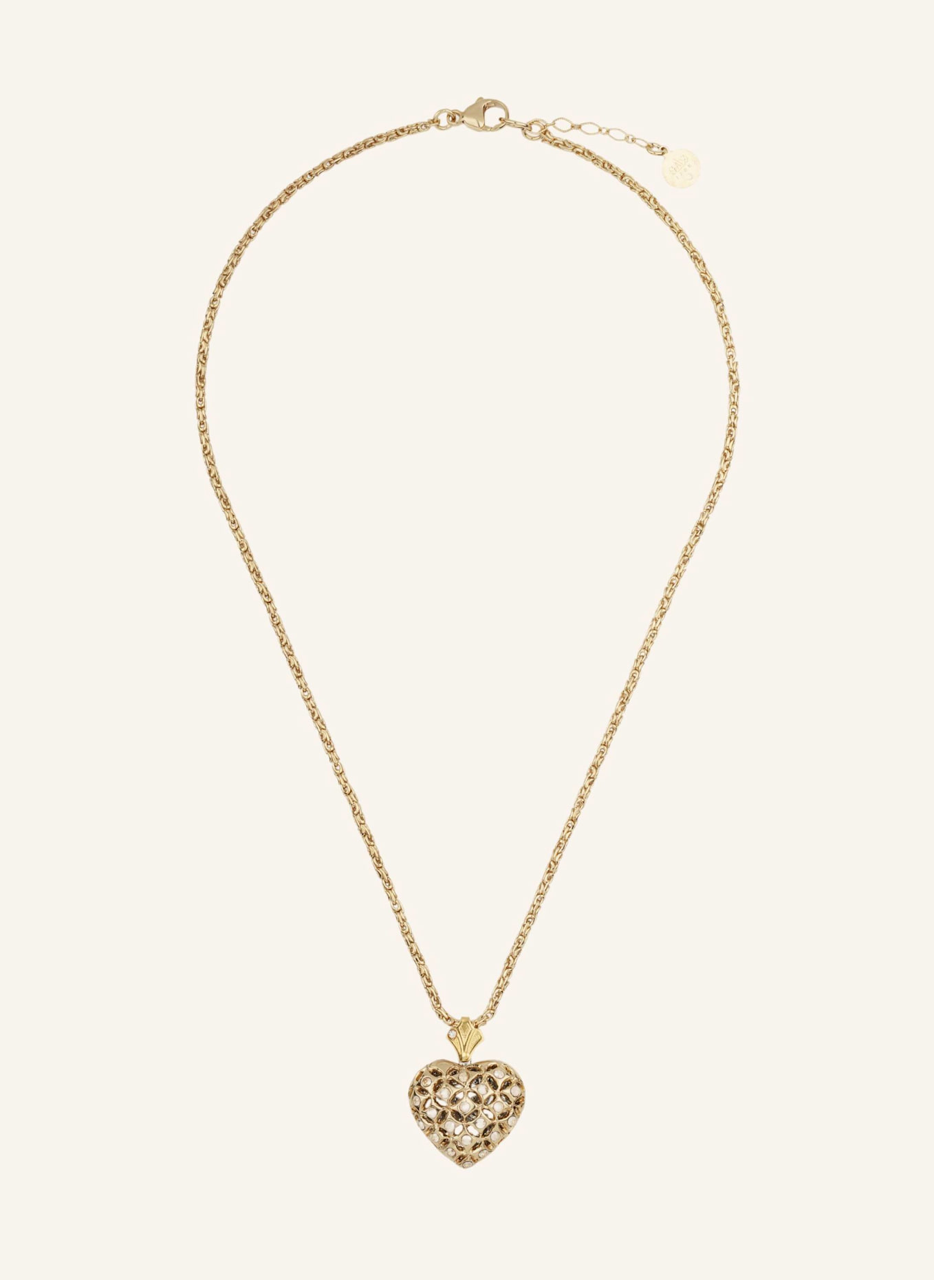 GAS BIJOUX Halskette CORACAO SMALL by GLAMBOU: GOLD