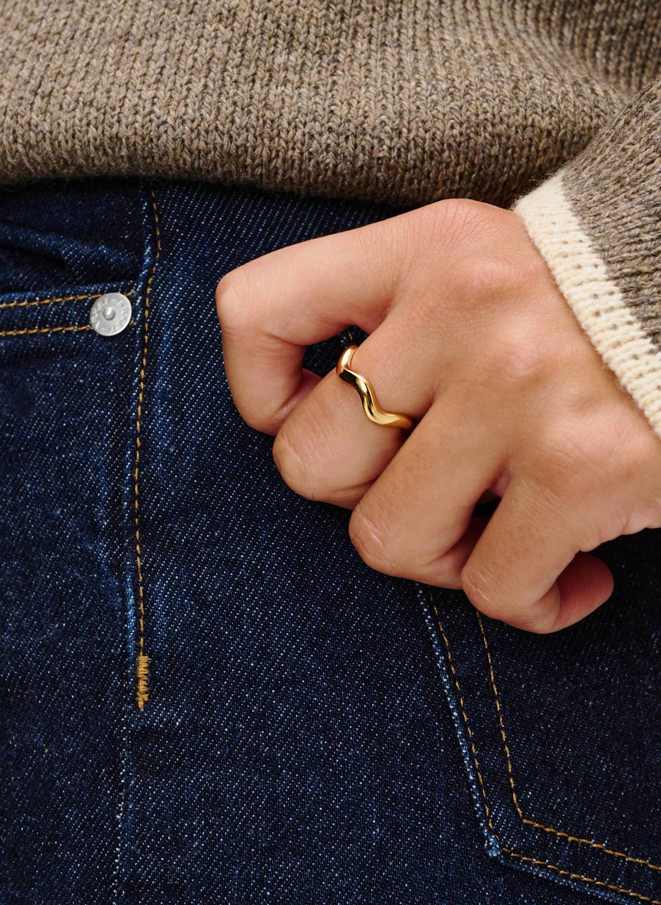 OHH LUILU Ringe FRIEDA by GLAMBOU: GOLD