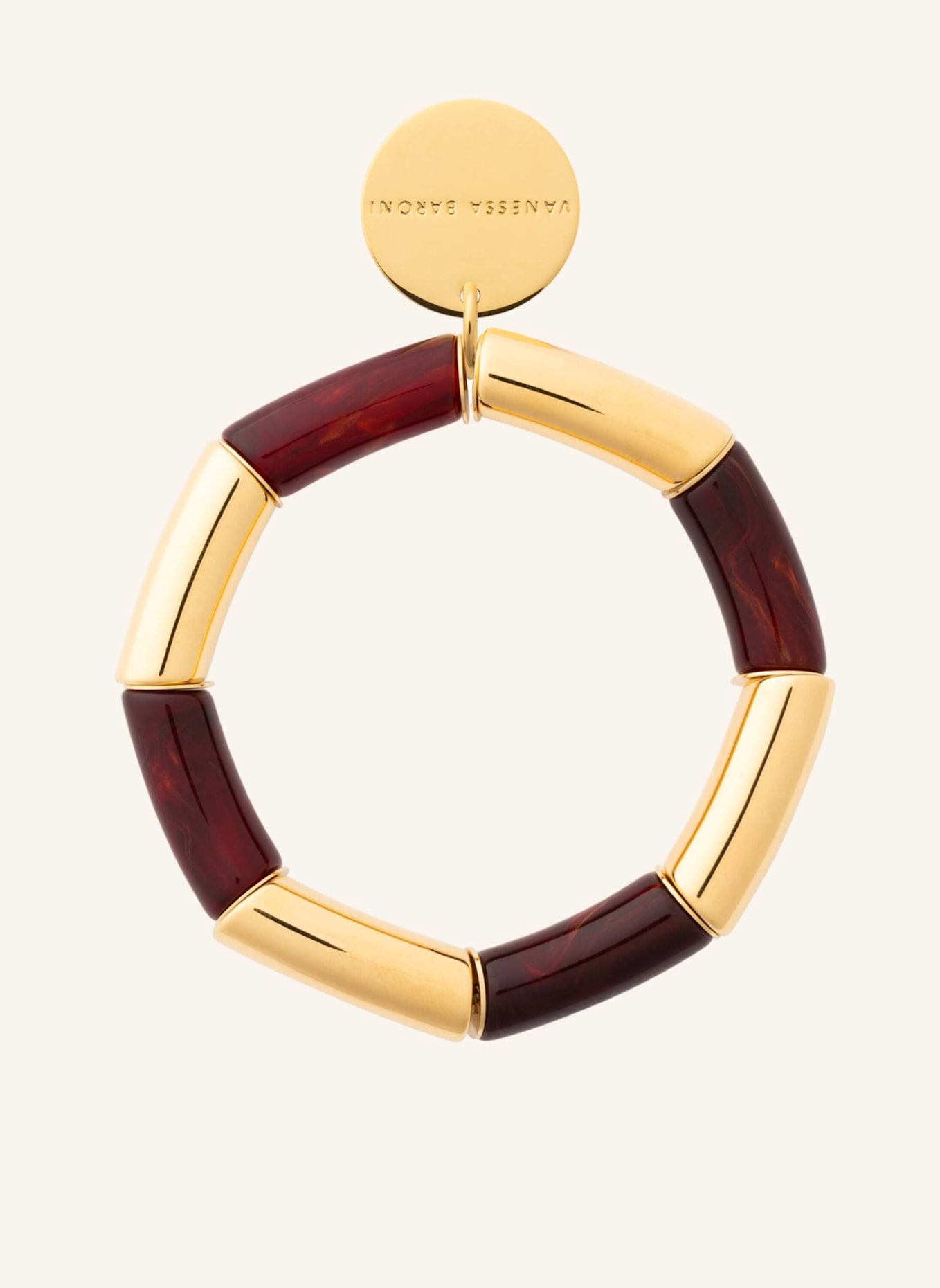 VANESSA BARONI Armband FLEX BRACELET GOLD by GLAMBOU: GOLD