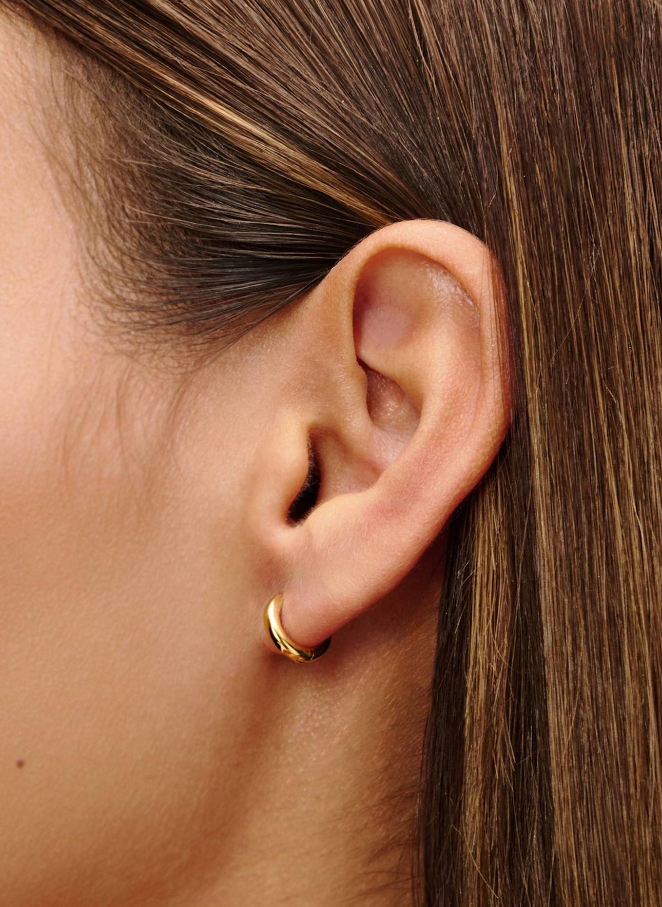 Pompidou Creolen LILLIAN MICRO by GLAMBOU: GOLD