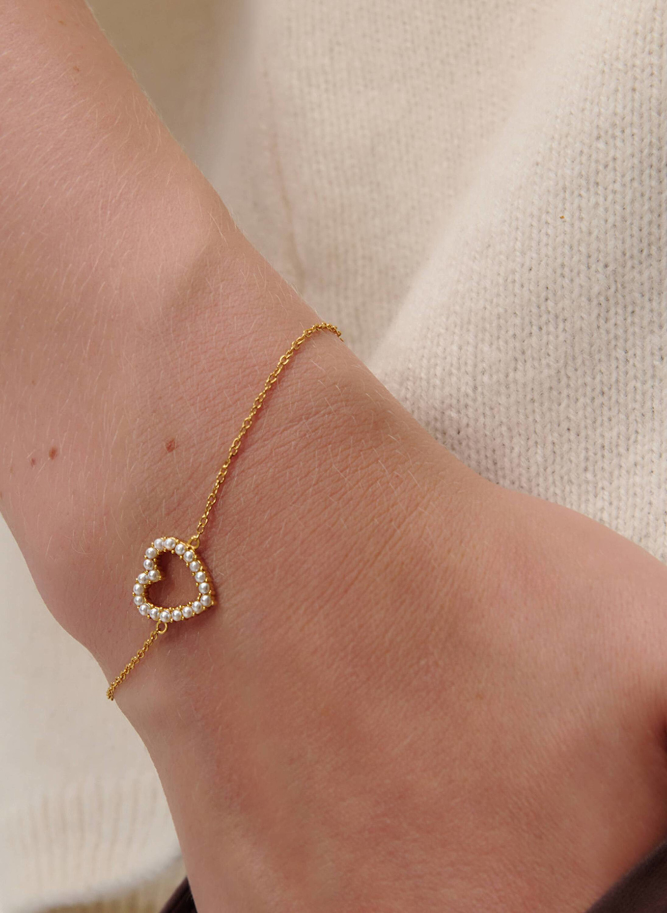 OHH LUILU Armbänder ETERNAL HEART by GLAMBOU: GOLD