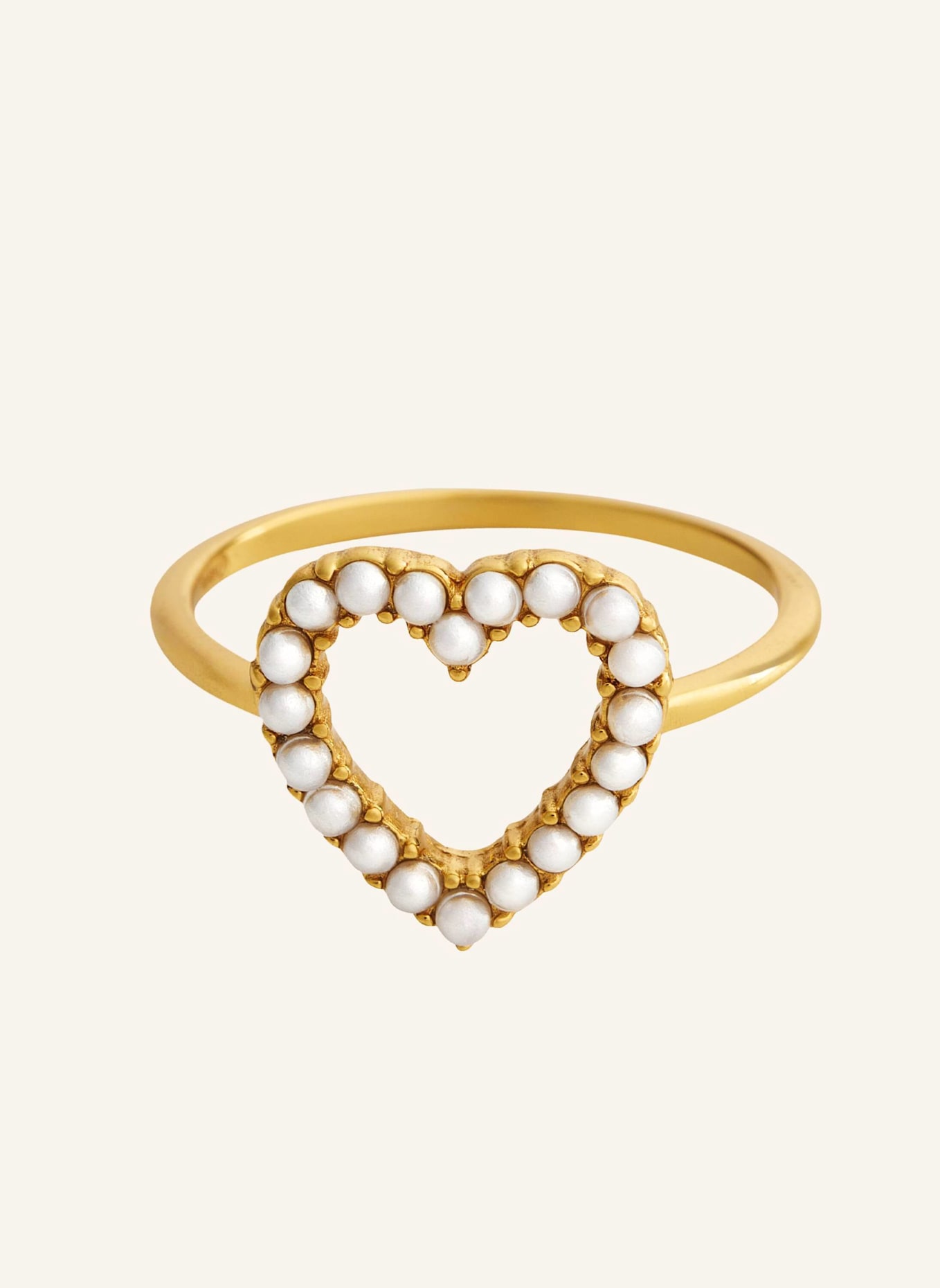 OHH LUILU Ringe ETERNAL HEART by GLAMBOU: GOLD