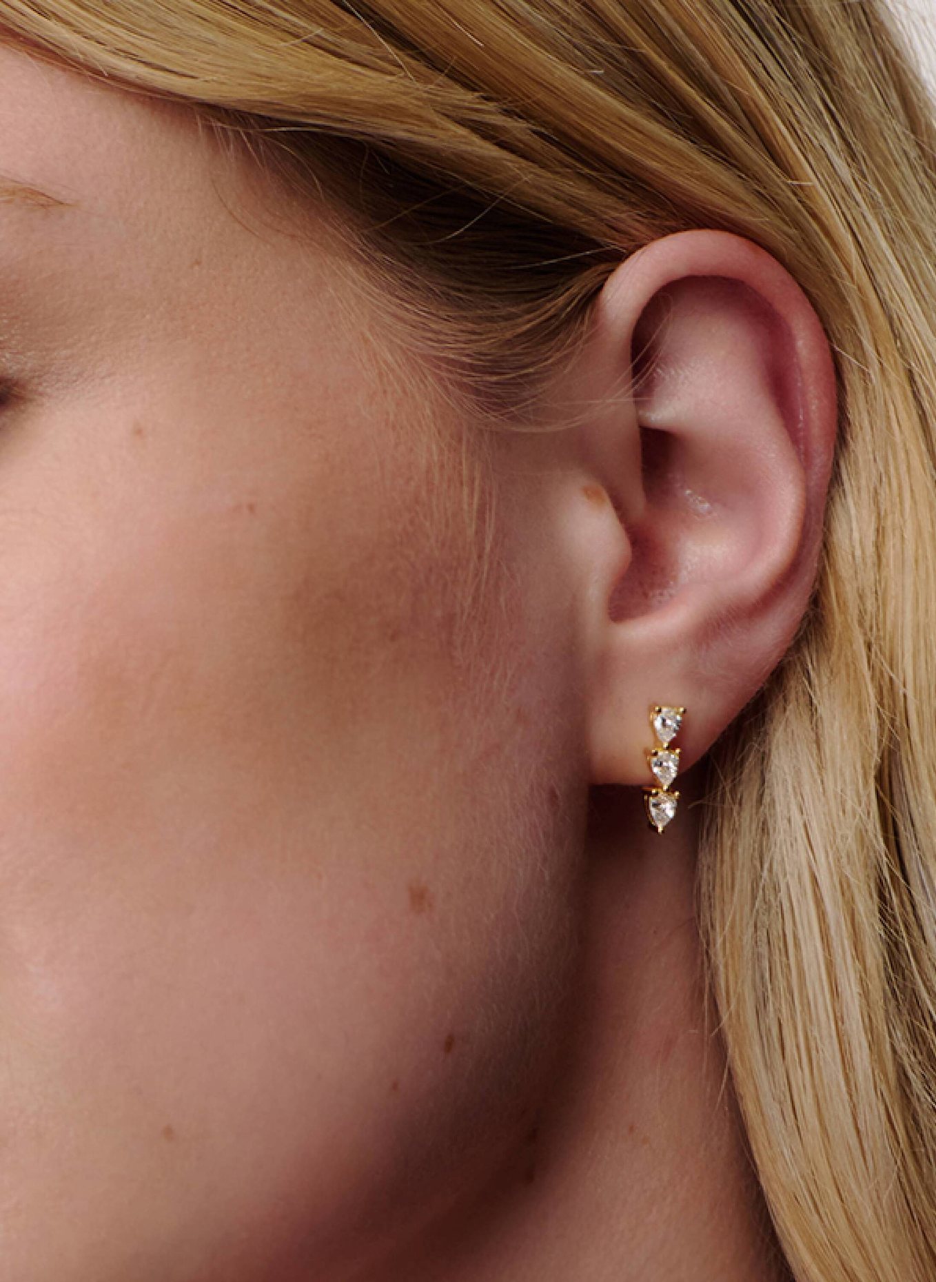 OHH LUILU Ohrhänger PEAR DROP MINI by GLAMBOU: GOLD