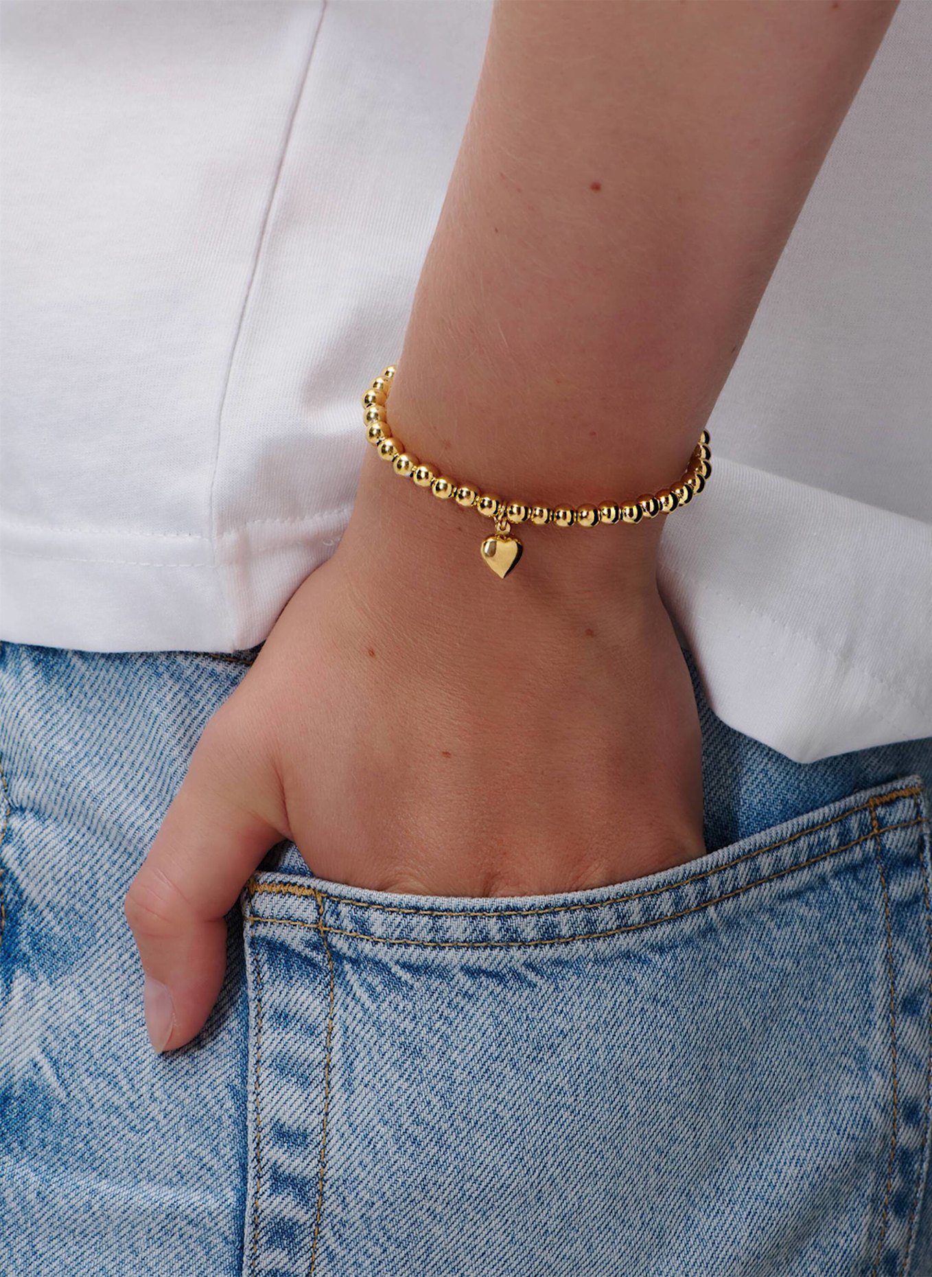 Pompidou Armbänder HEART by GLAMBOU: GOLD