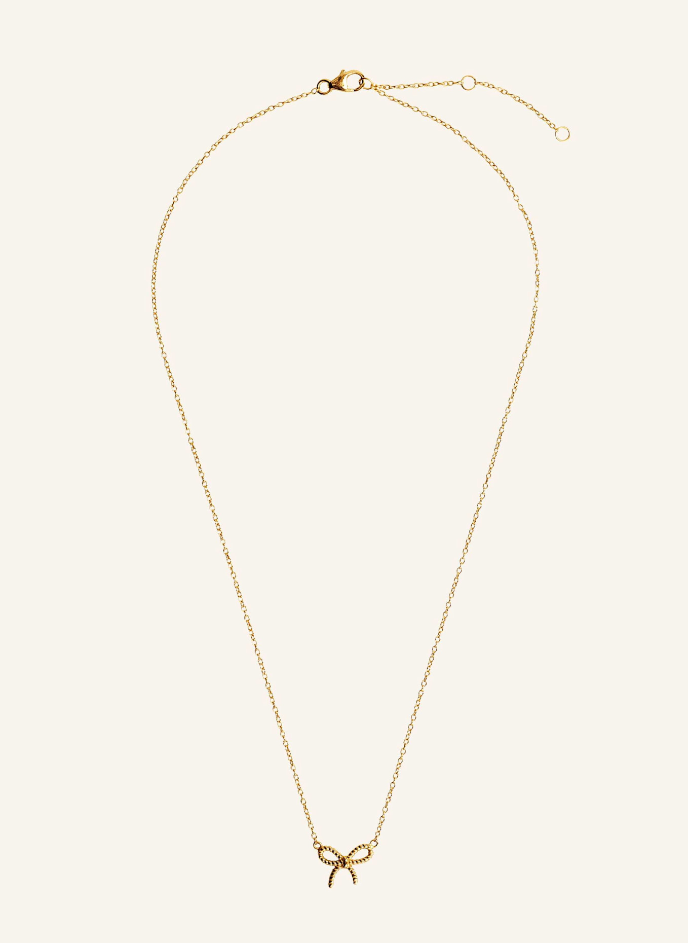 OHH LUILU Ketten ETERNAL BOW by GLAMBOU: GOLD