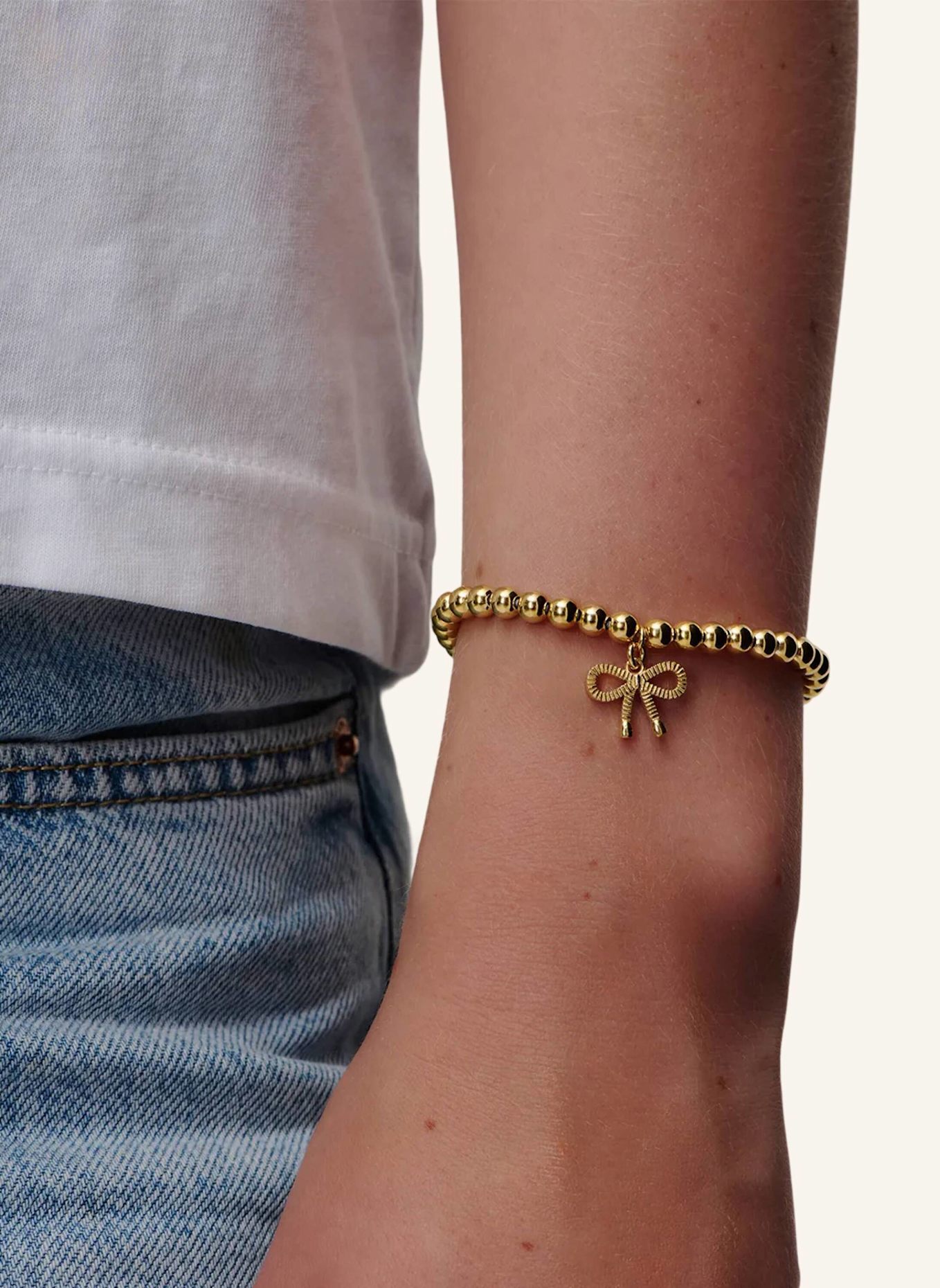 Pompidou Armbänder BOW by GLAMBOU: GOLD