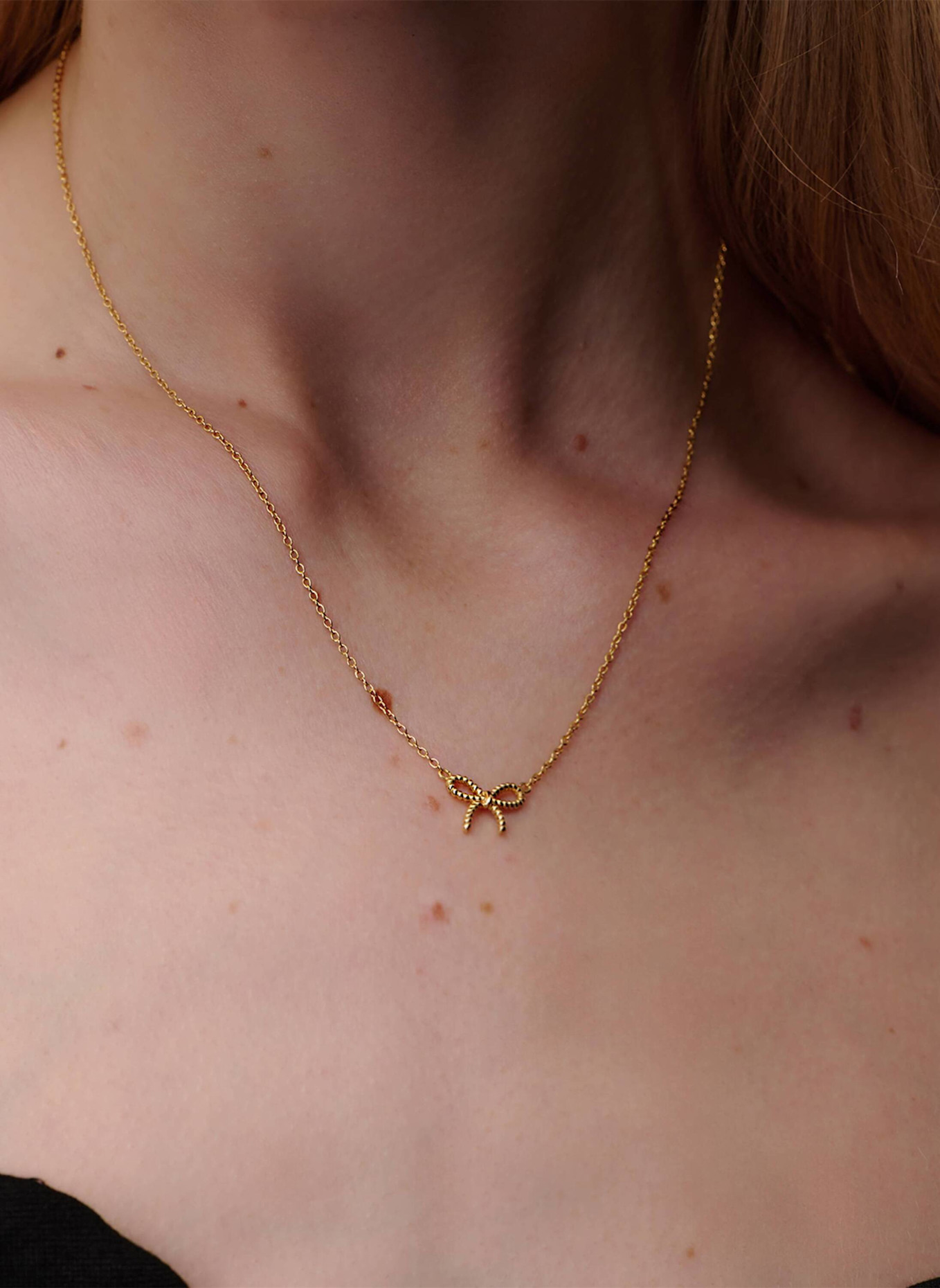 OHH LUILU Ketten ETERNAL BOW by GLAMBOU: GOLD