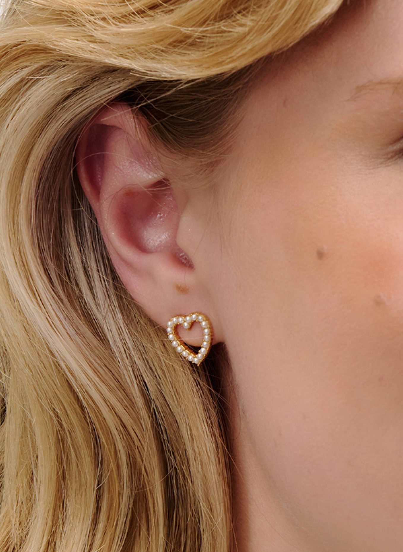 OHH LUILU Ohrstecker ETERNAL HEART by GLAMBOU: GOLD