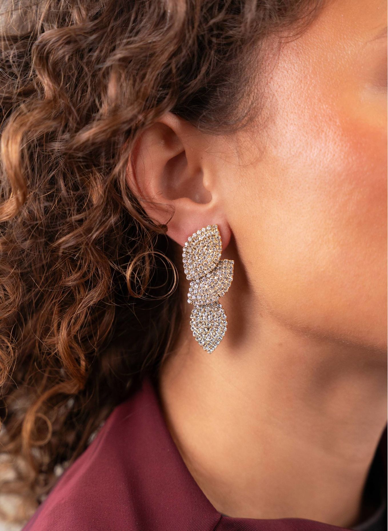 LOTT.gioielli Ohrhänger SIL by GLAMBOU: GOLD