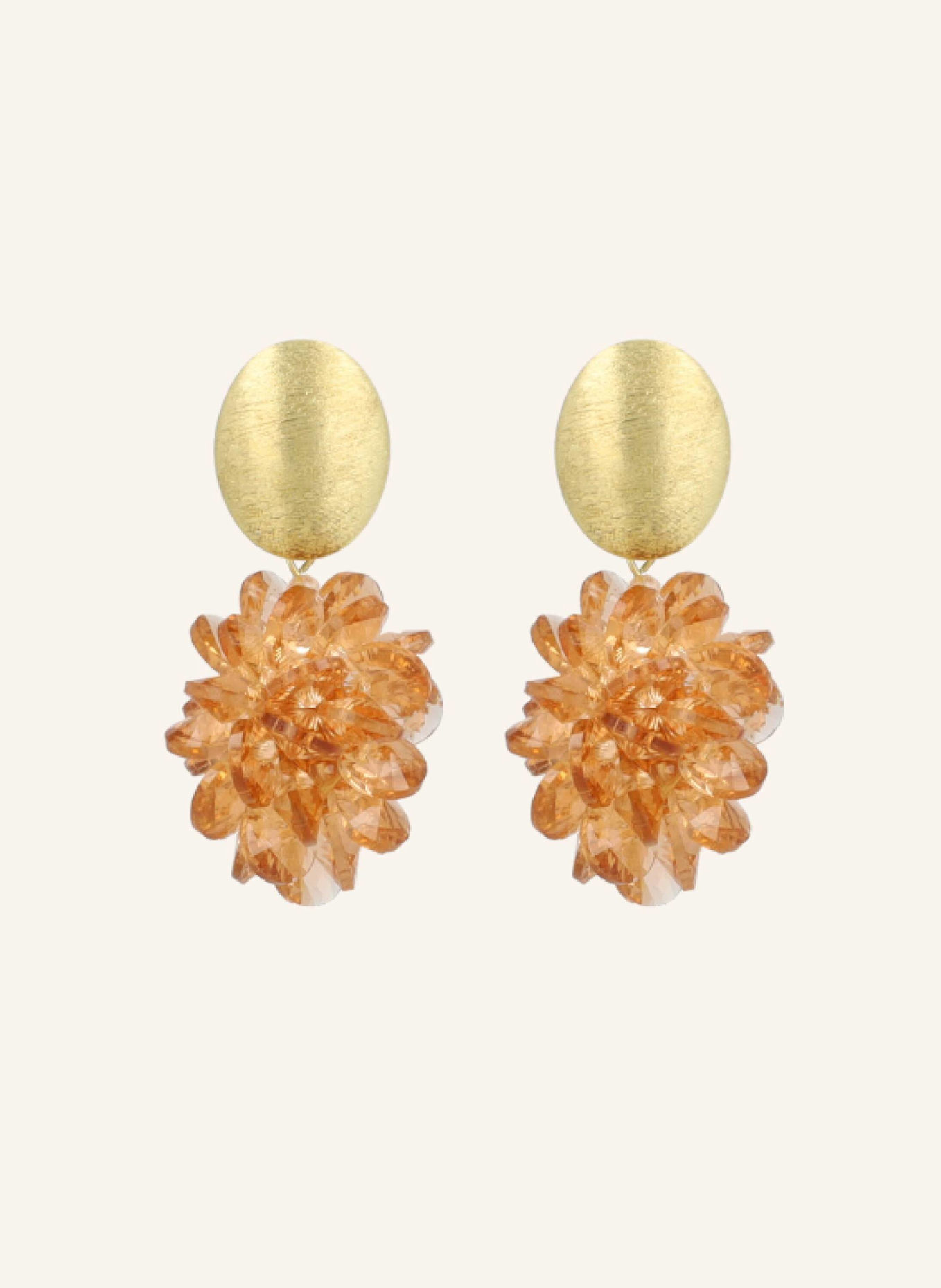 LOTT.gioielli Ohrhänger SOLEA LIGHT NEON FLARE by GLAMBOU: GOLD