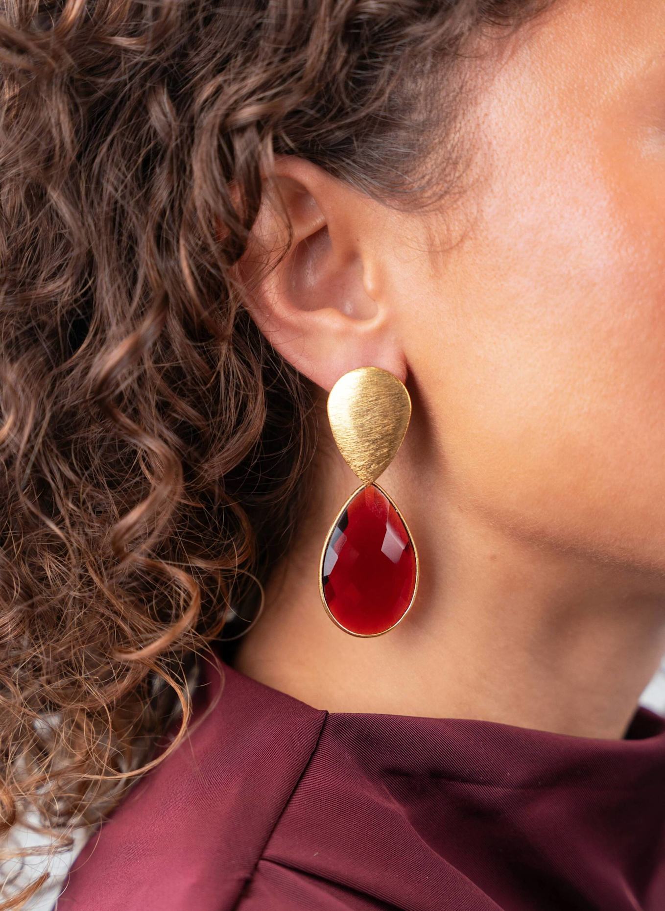 LOTT.gioielli Ohrhänger RAE by GLAMBOU: GOLD