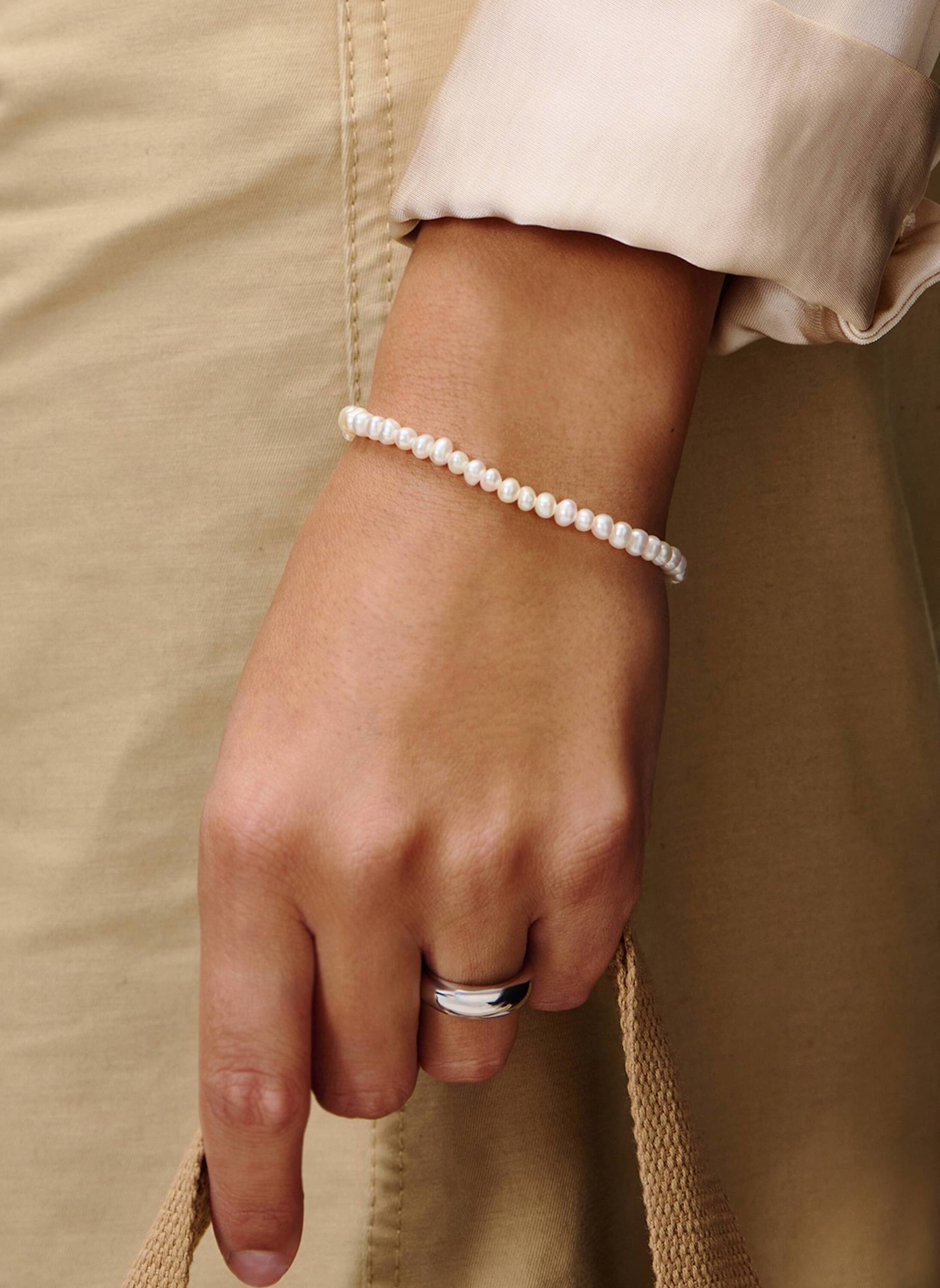 Pompidou Armband ROXANNE by GLAMBOU: SILBER