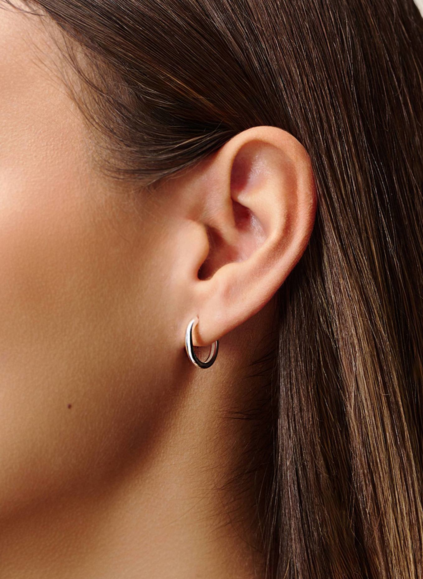 Pompidou Ohrringe LILLIAN TINY by GLAMBOU: SILBER