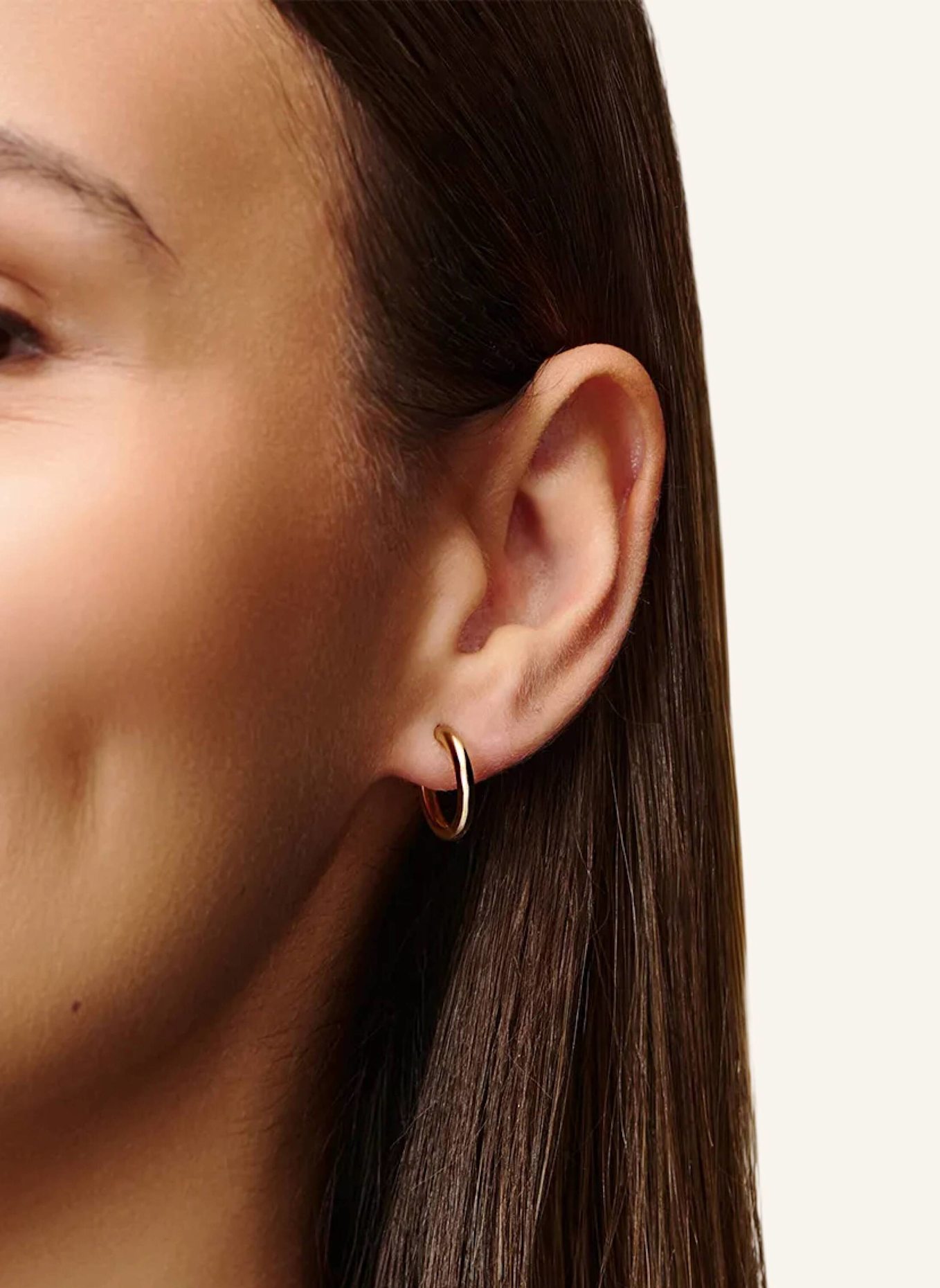 Pompidou Ohrringe LILLIAN TINY by GLAMBOU: GOLD