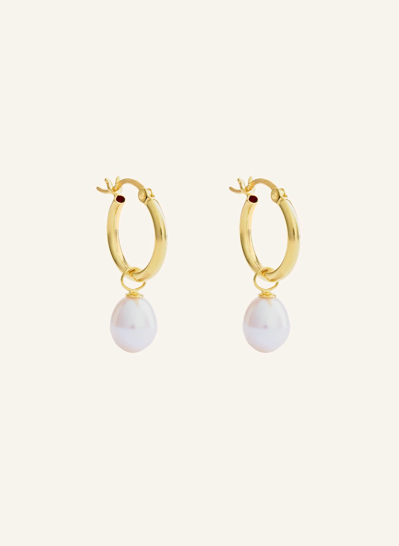 Pompidou Ohrringe LUCY by GLAMBOU: GOLD