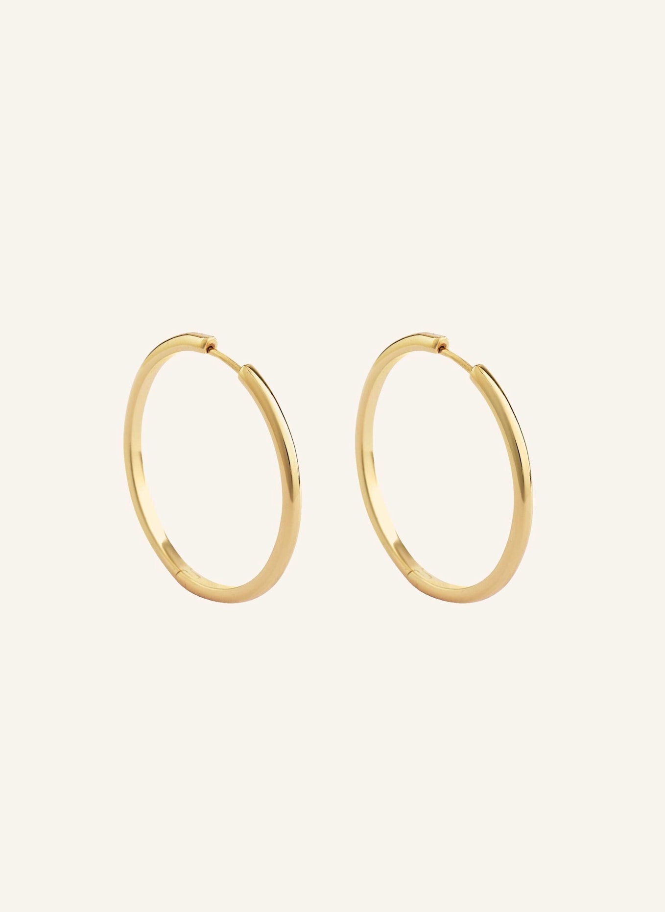 Pompidou Ohrringe LILLIAN MAXI by GLAMBOU: GOLD