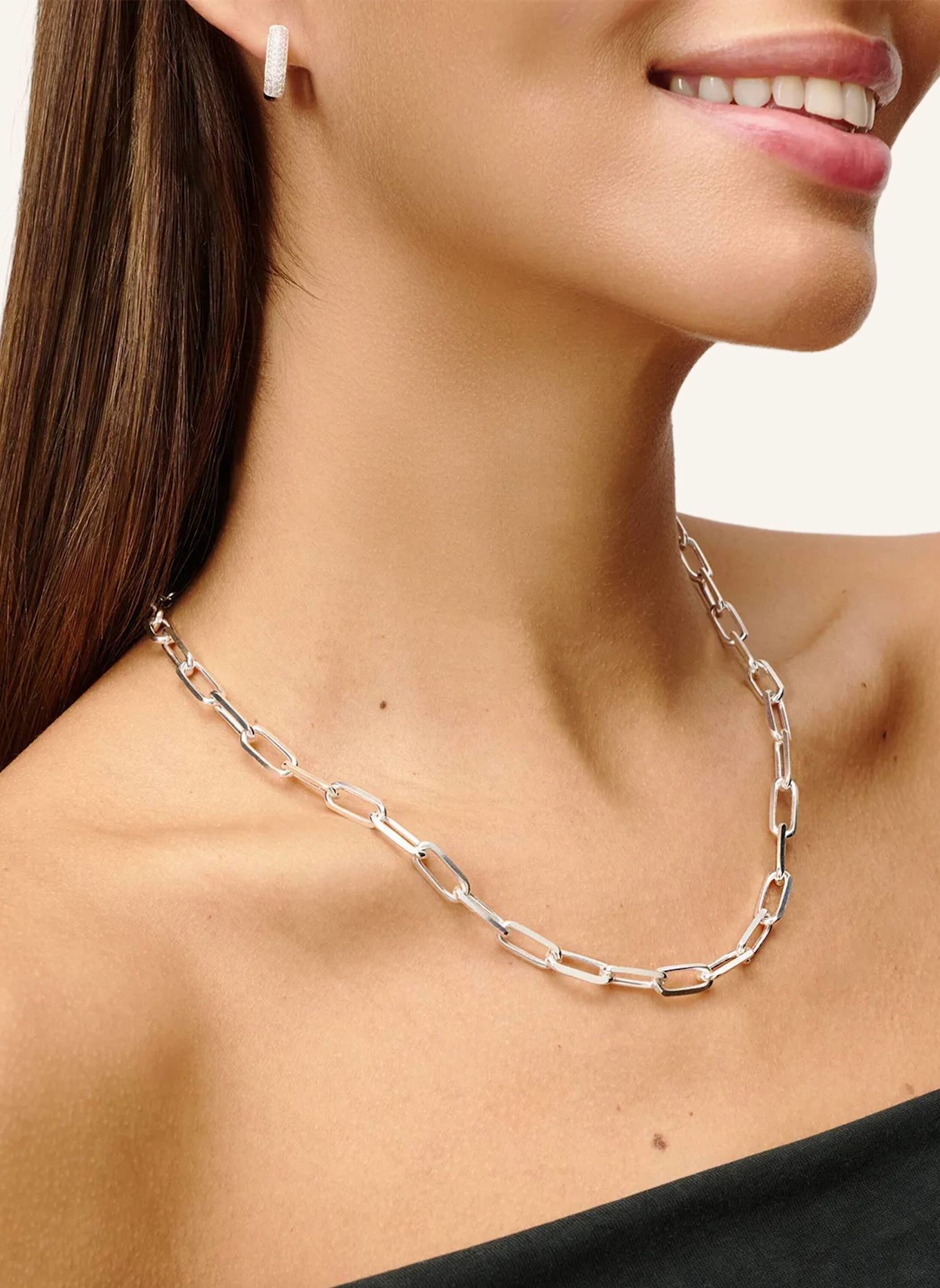 Pompidou Kette LORDE by GLAMBOU: SILBER