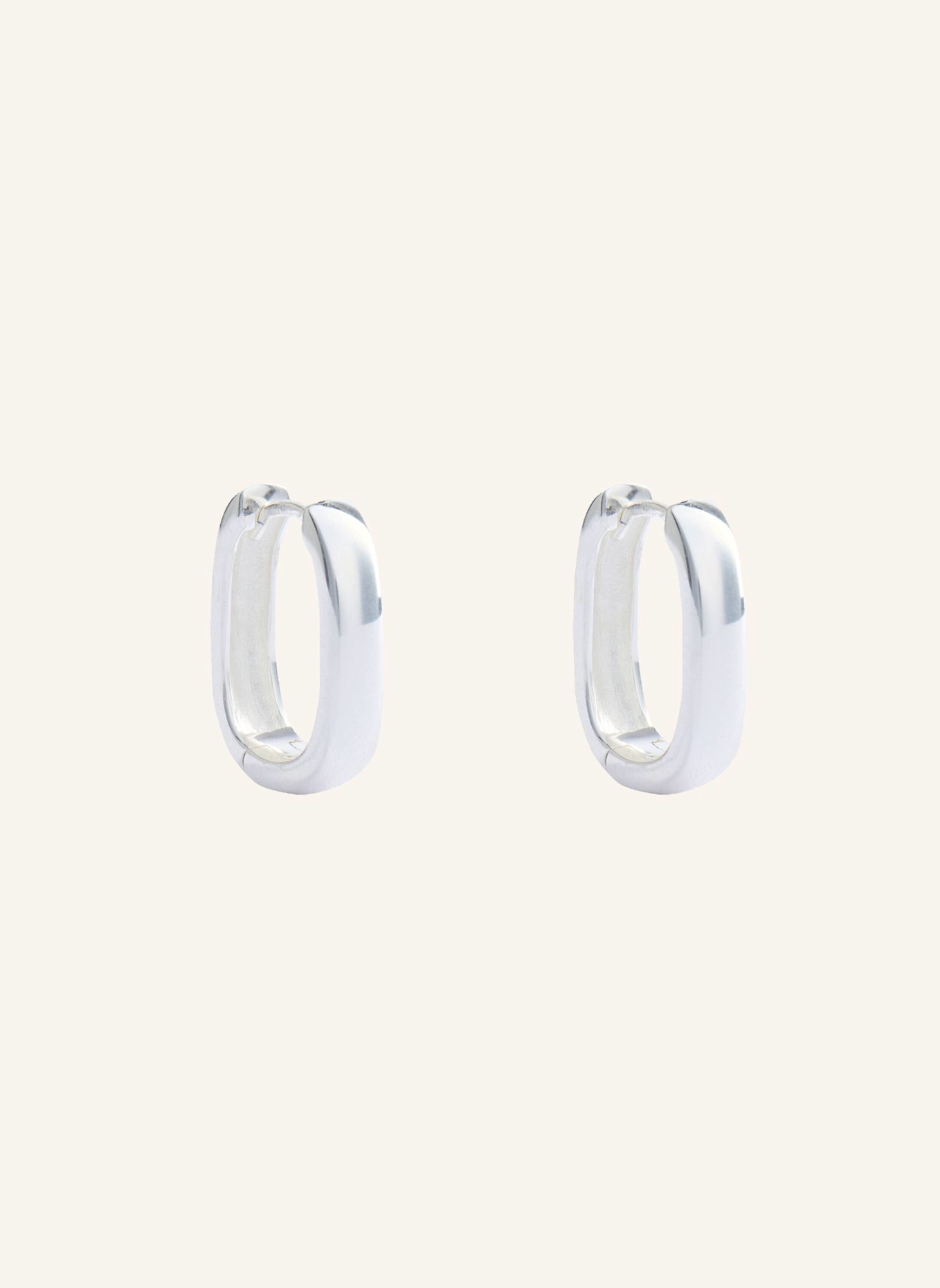 Pompidou Ohrringe CHLOE MINI by GLAMBOU: SILBER