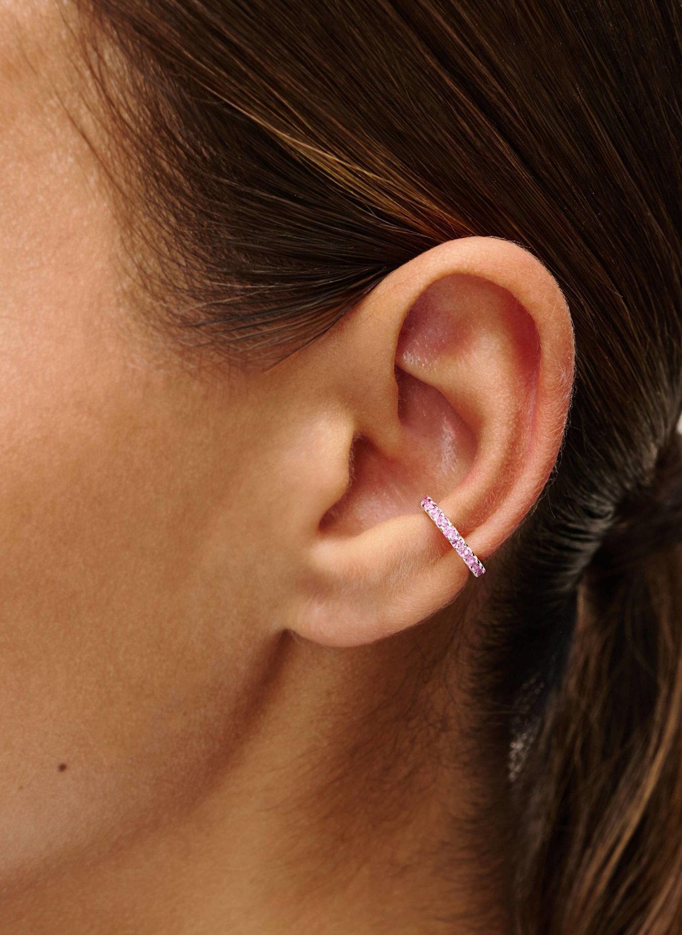 OHH LUILU Ohrhänger KYLEE ROSE CUFF by GLAMBOU: SILBER