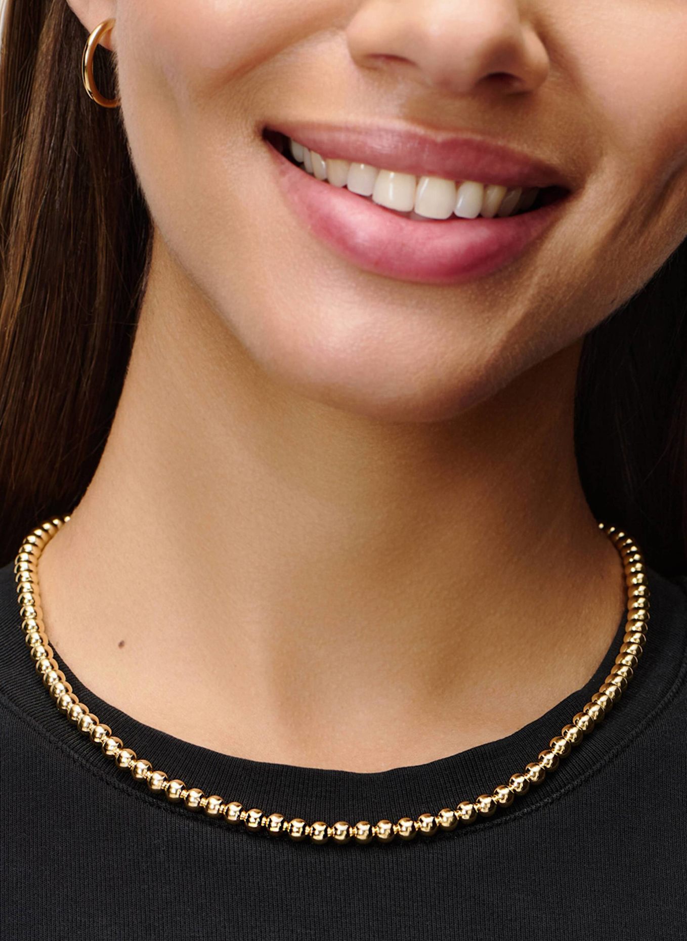 Pompidou Halsketten BELLE by GLAMBOU: GOLD