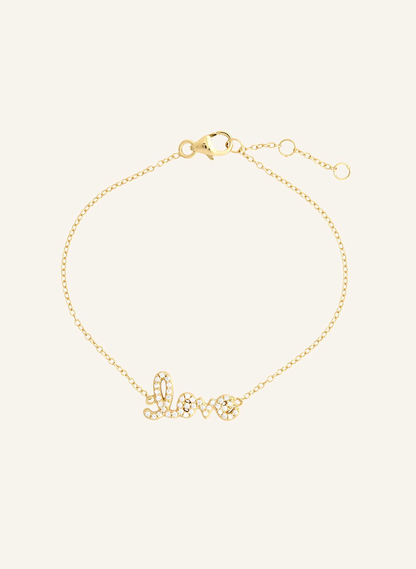 OHH LUILU Armbänder LOVE by GLAMBOU: GOLD