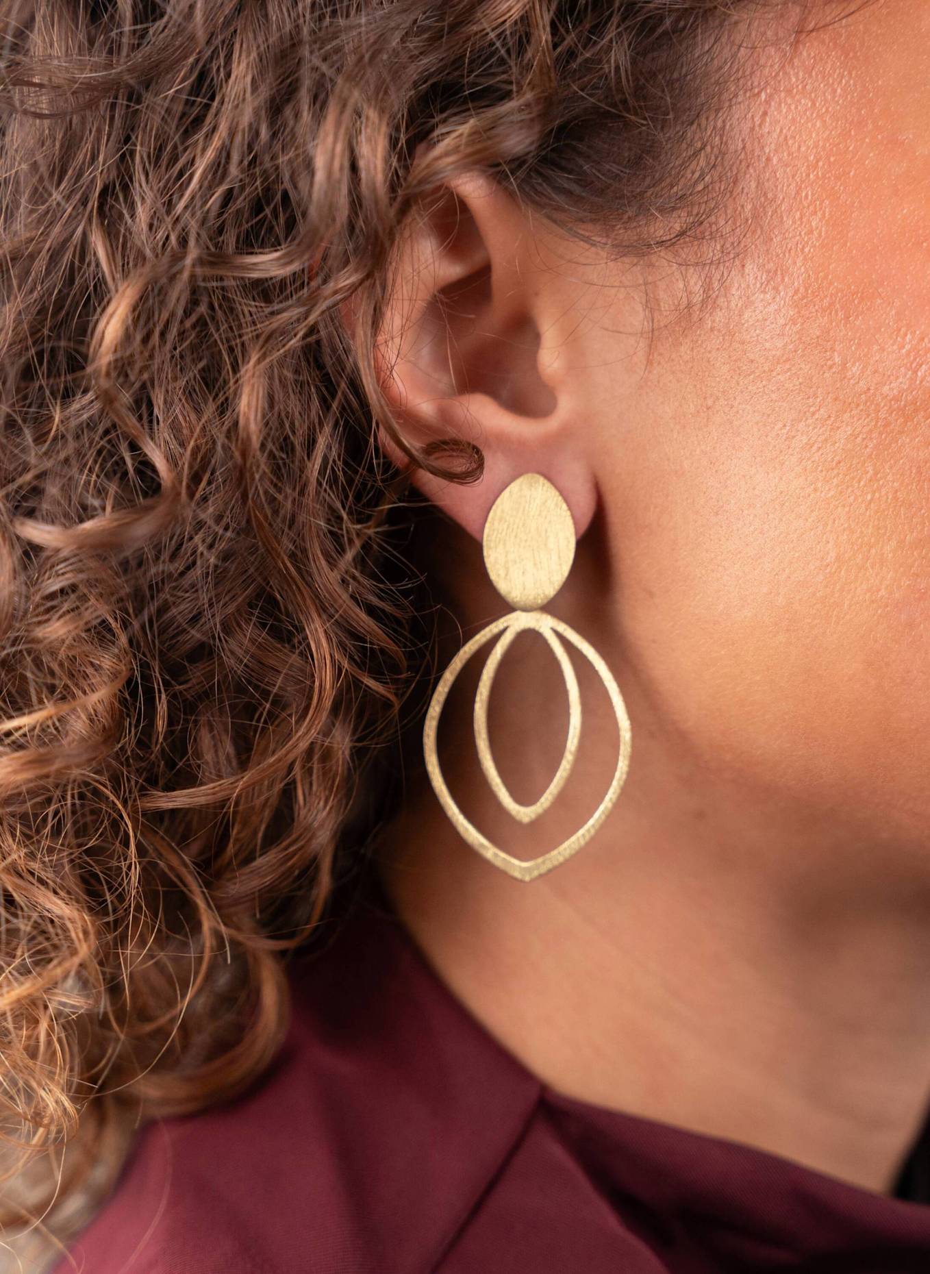 LOTT.gioielli Ohrhänger NYA by GLAMBOU: GOLD