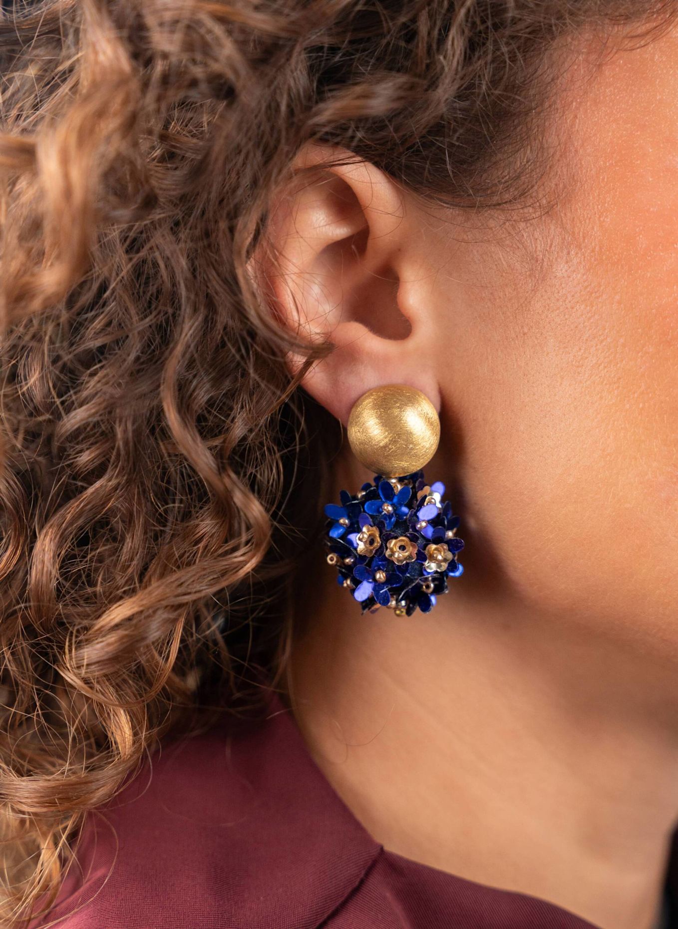 LOTT.gioielli Ohrhänger DAISY FUTURE DUSK by GLAMBOU: GOLD