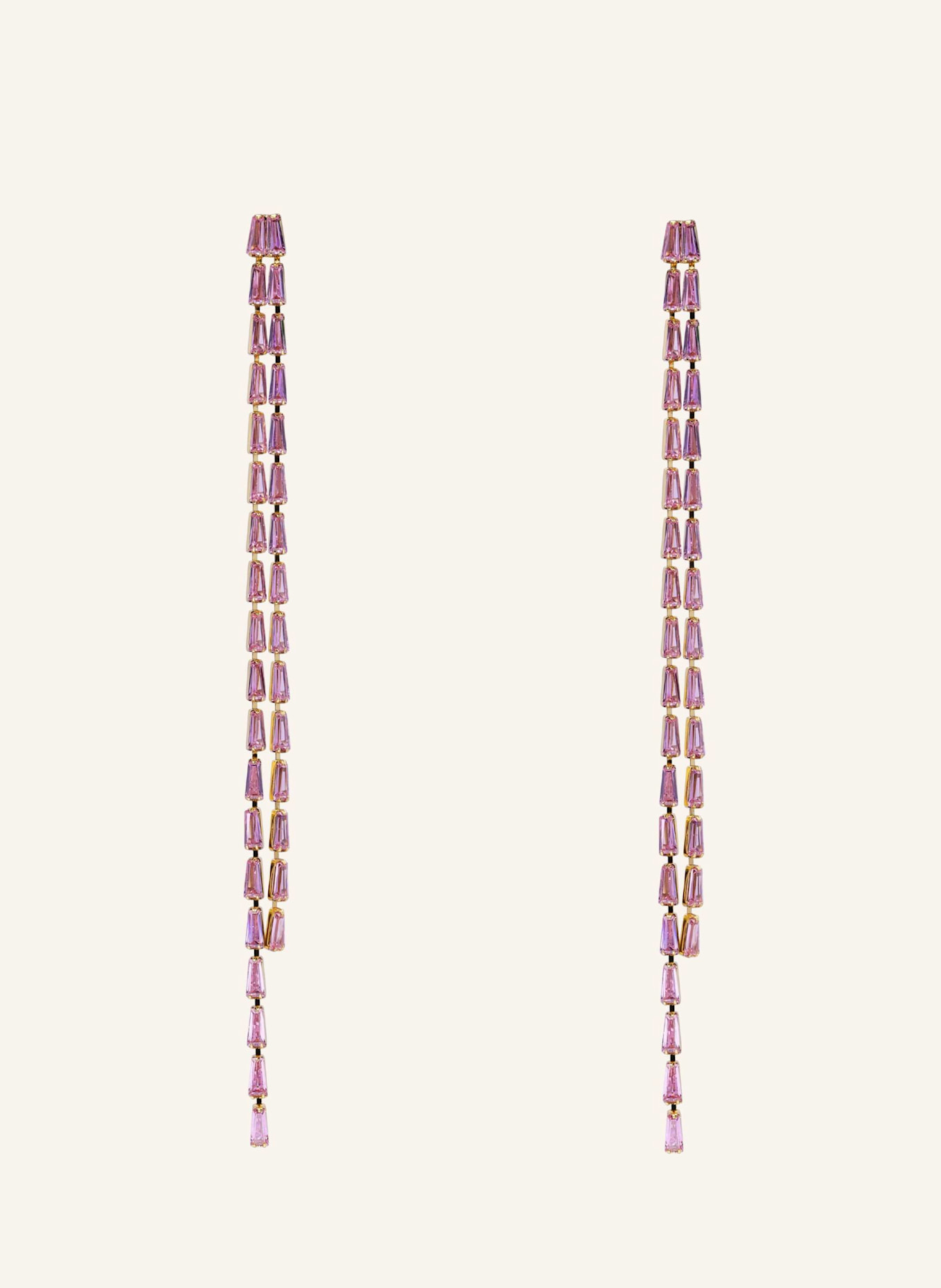 CRYSTAL HAZE Ohrhänger PORTOFINO EARRINGS by GLAMBOU: GOLD