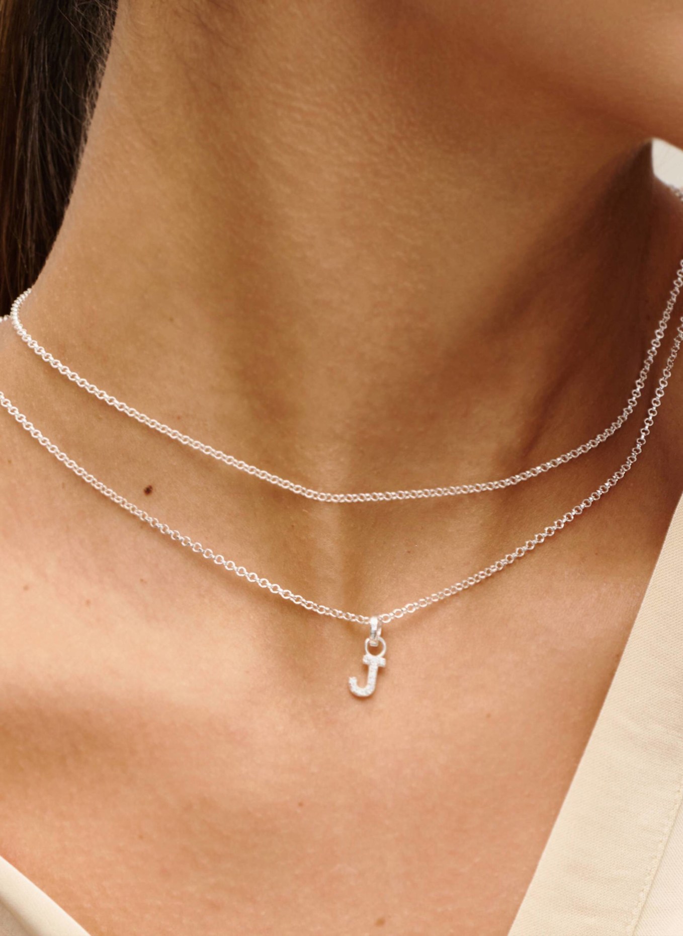 Pompidou Kette V by GLAMBOU: SILBER