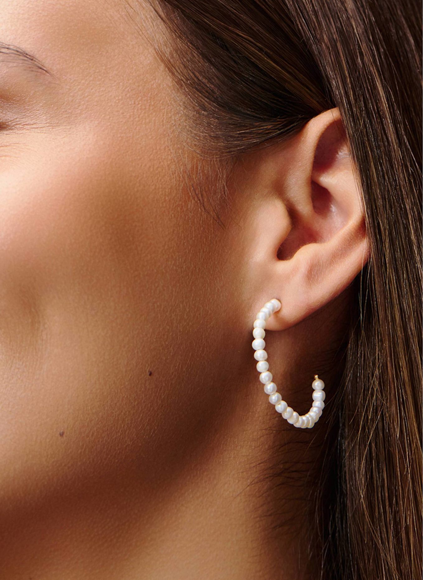 Pompidou Ohrringe ROXANNE BIGGIE by GLAMBOU: GOLD