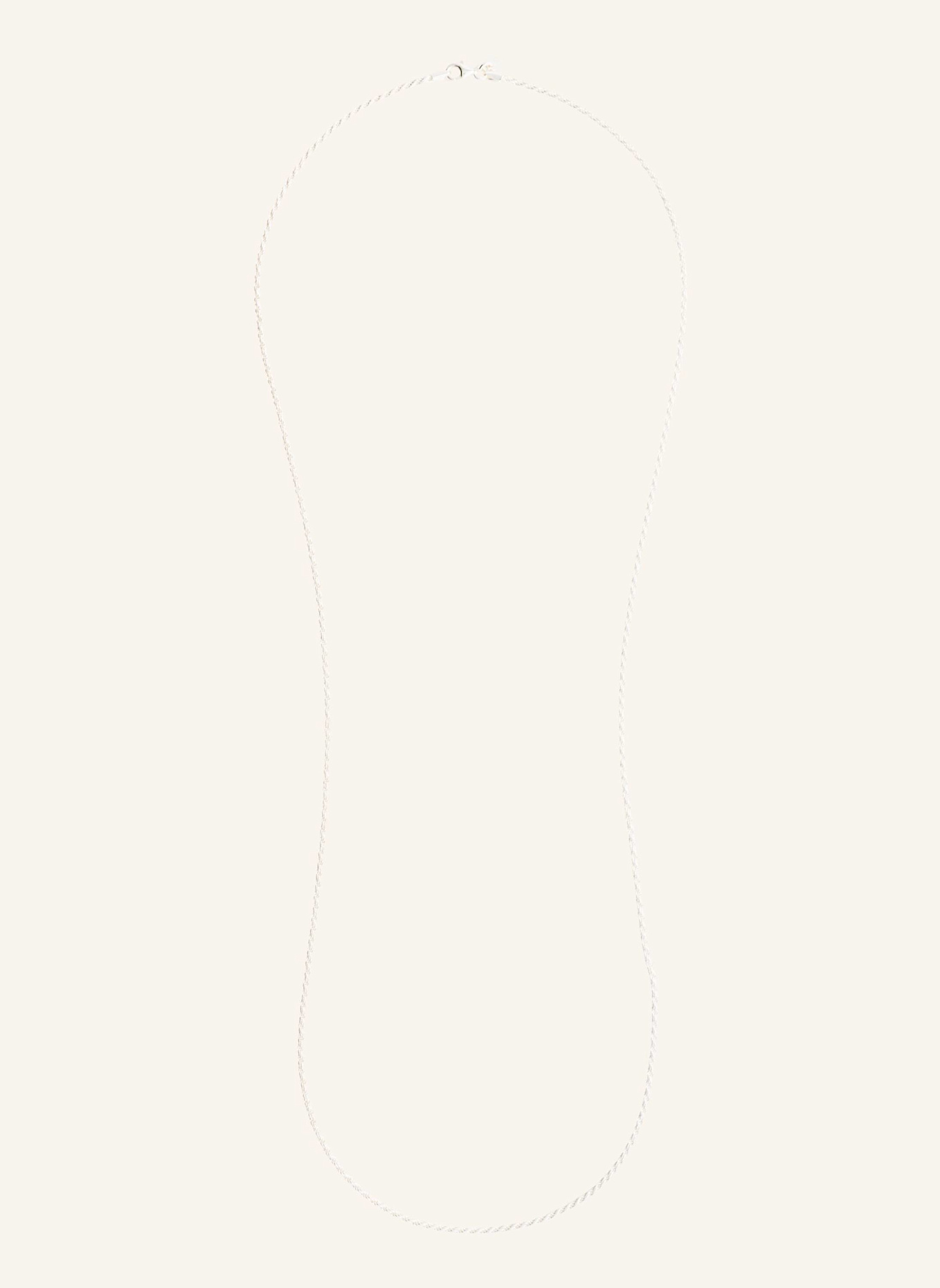 Pompidou Halsketten MINI RUBY LONG by GLAMBOU: SILBER