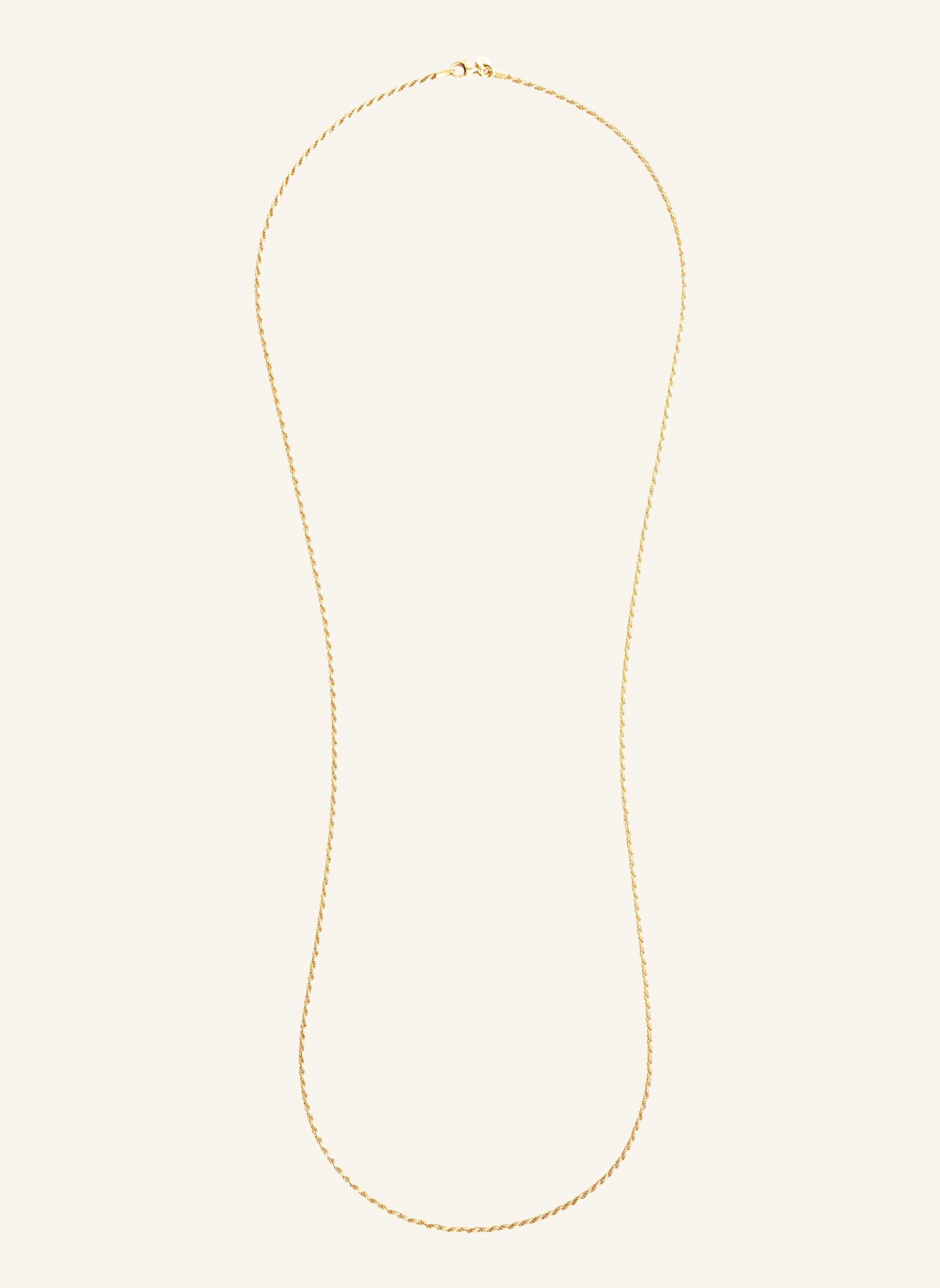 Pompidou Halsketten MINI RUBY LONG by GLAMBOU: GOLD