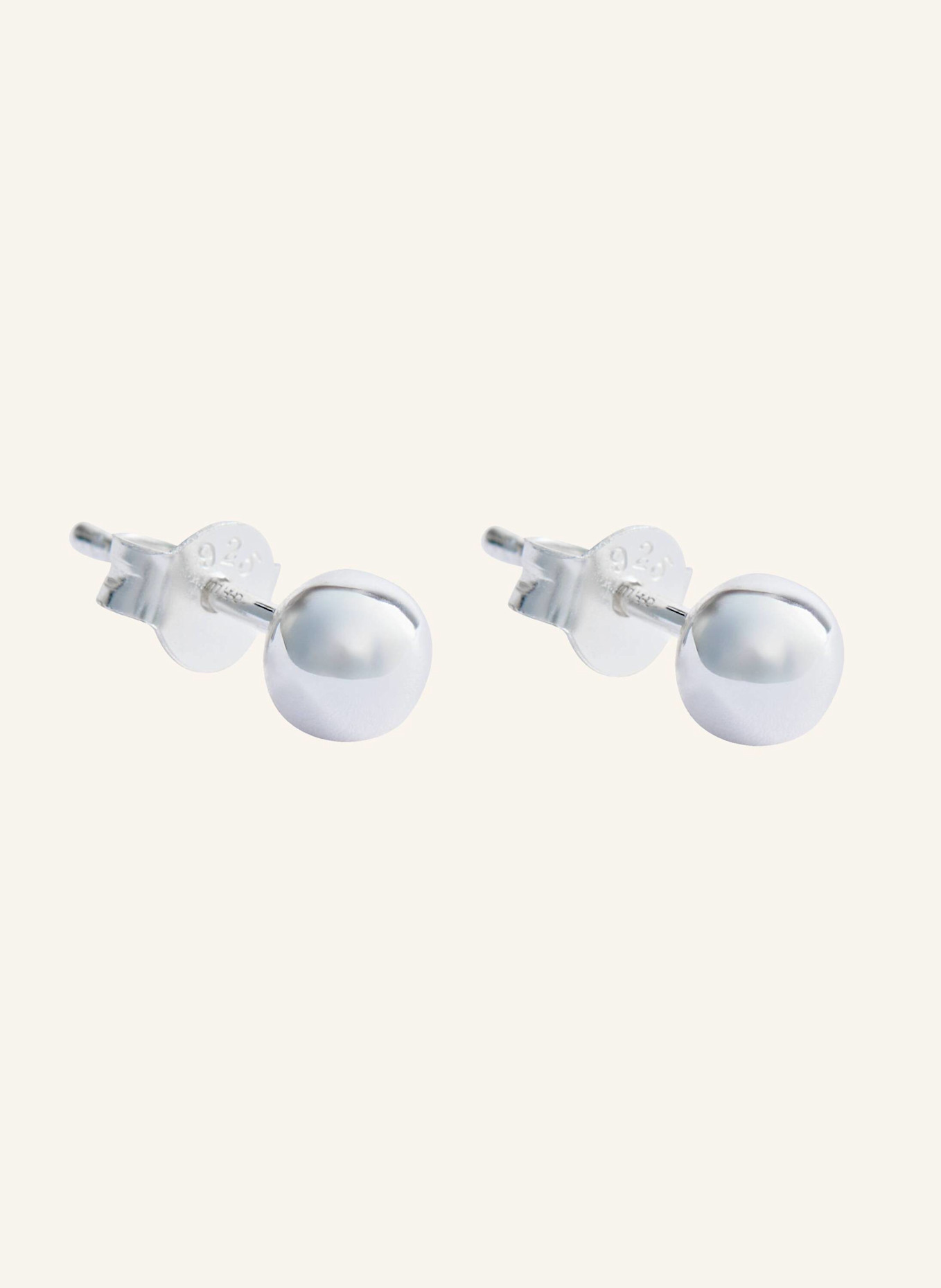 OHH LUILU Ohrstecker MILLIE STUDS by GLAMBOU: SILBER