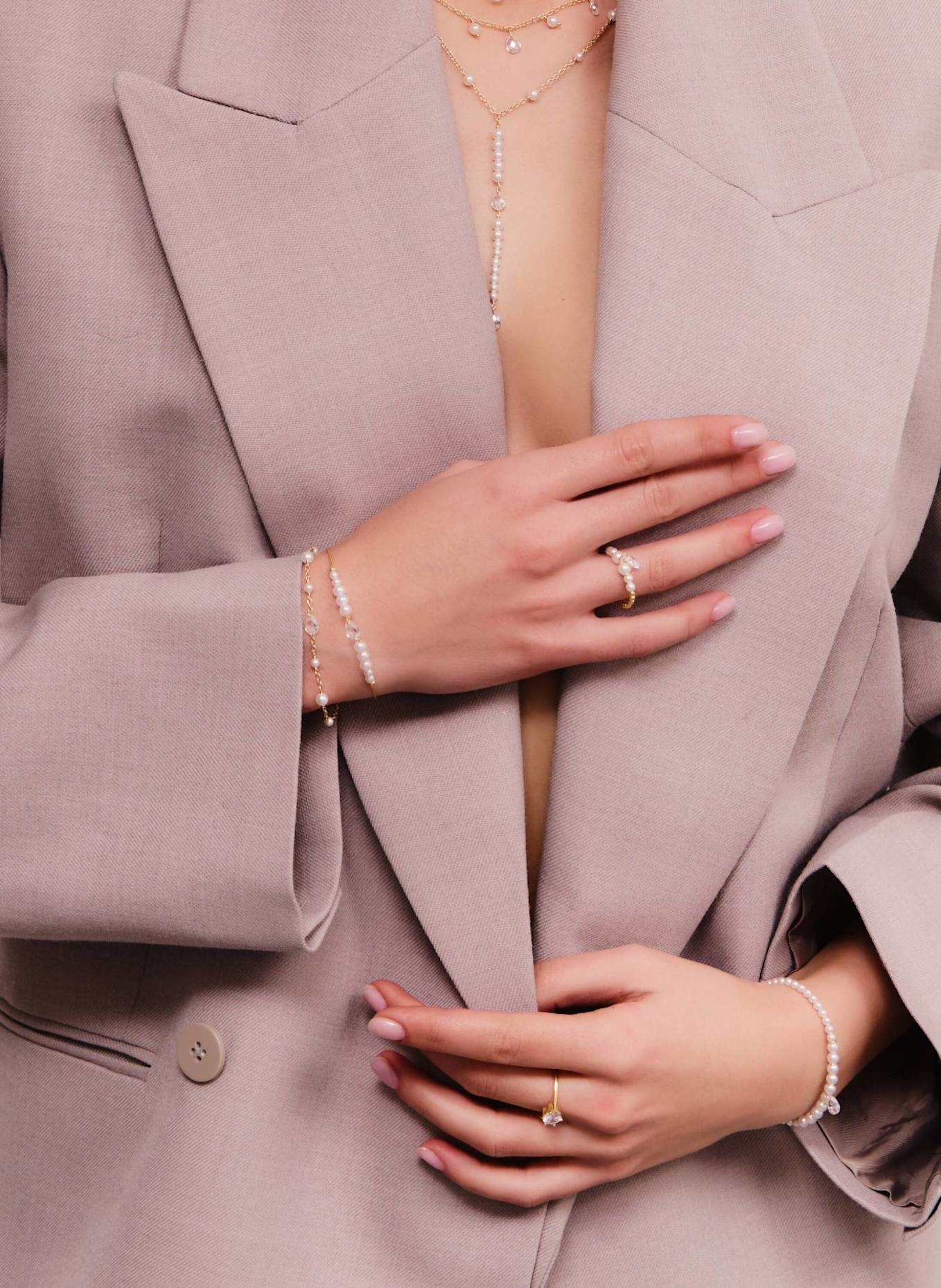 ALISIA Armbänder DEA by GLAMBOU: GOLD