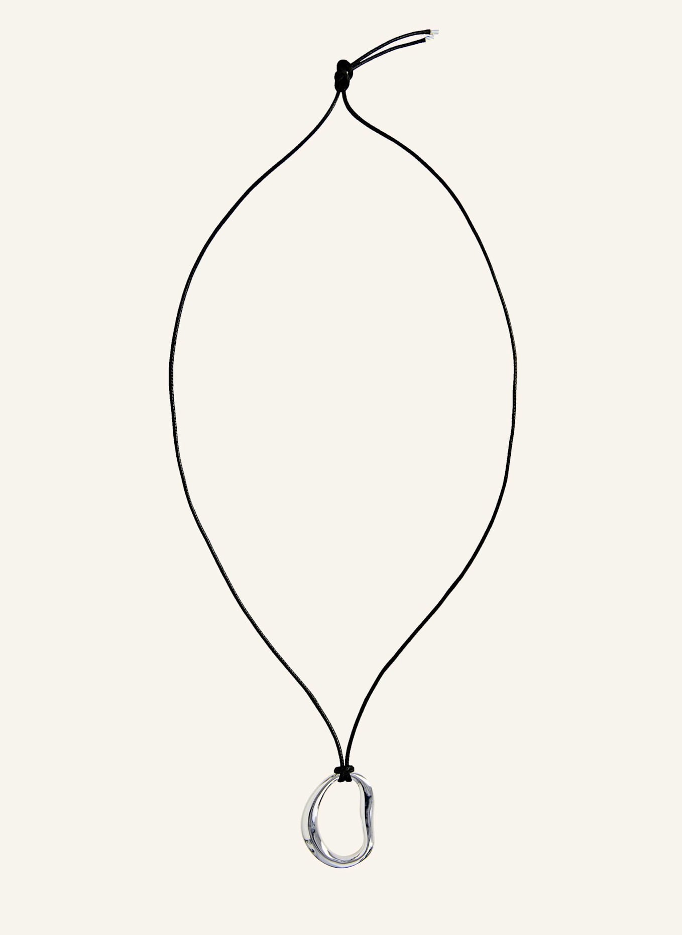 Pompidou Halsketten NECTAR FLUID by GLAMBOU: SILBER