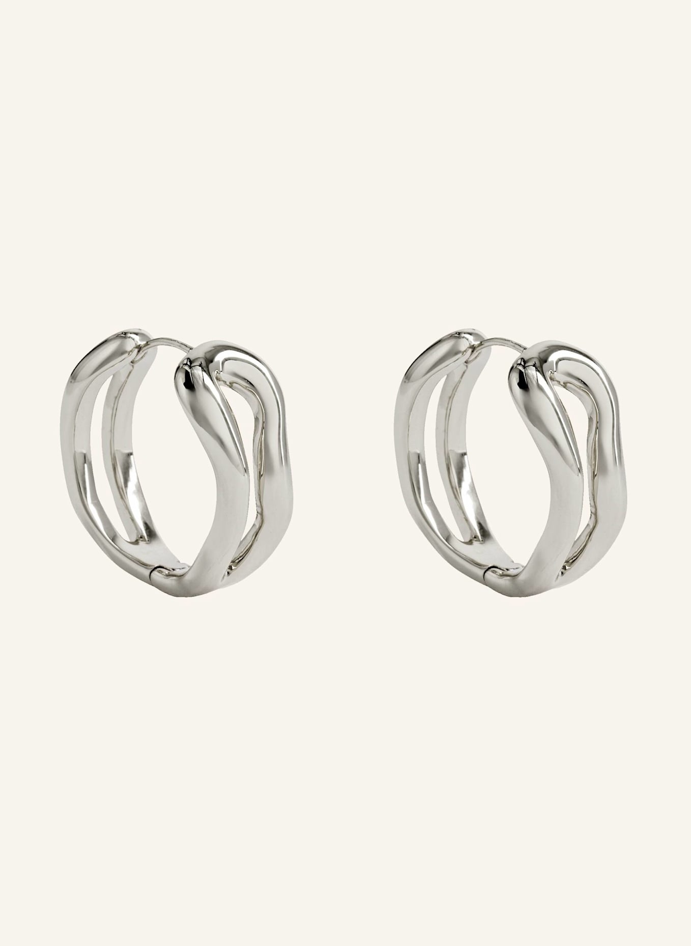 Pompidou Kreolen MELINA SCULPTED MEDIUM by GLAMBOU: GOLD