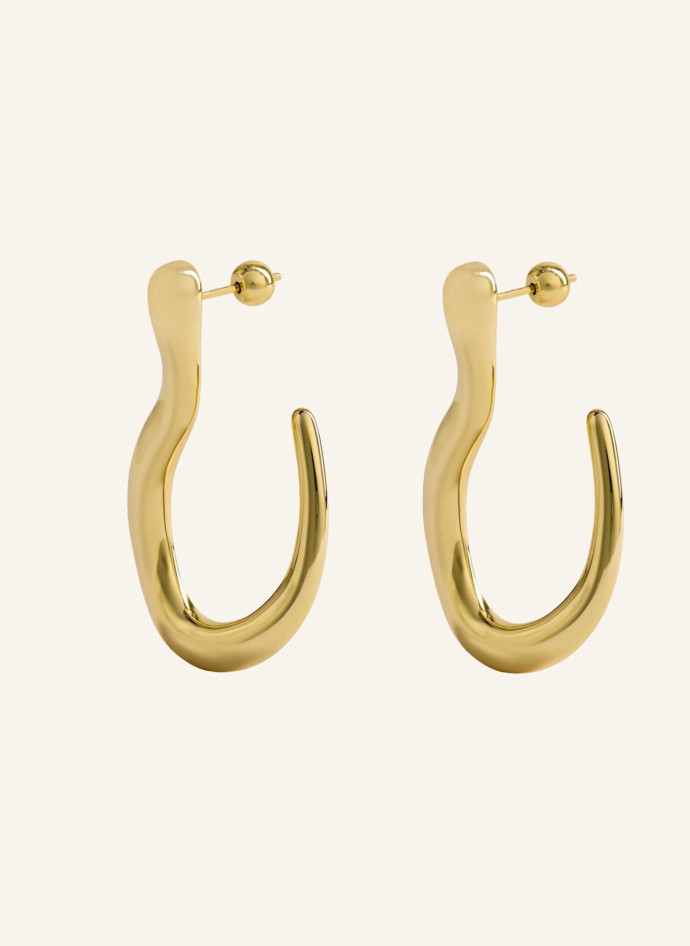 Pompidou Ohrhänger ARIA FLOW by GLAMBOU: GOLD