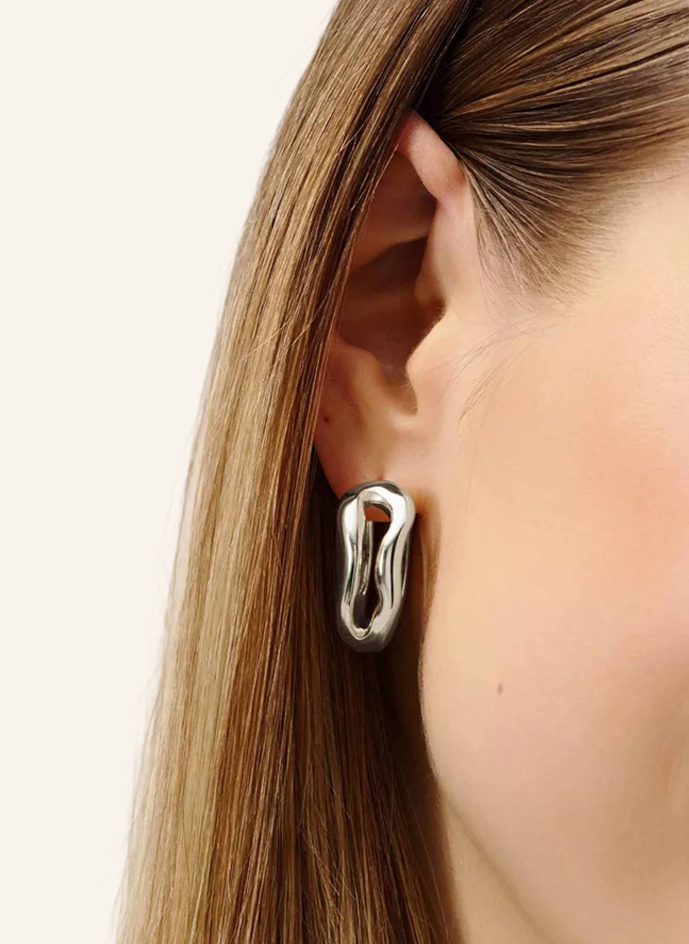 Pompidou Kreolen MELINA SCULPTED MEDIUM by GLAMBOU: GOLD