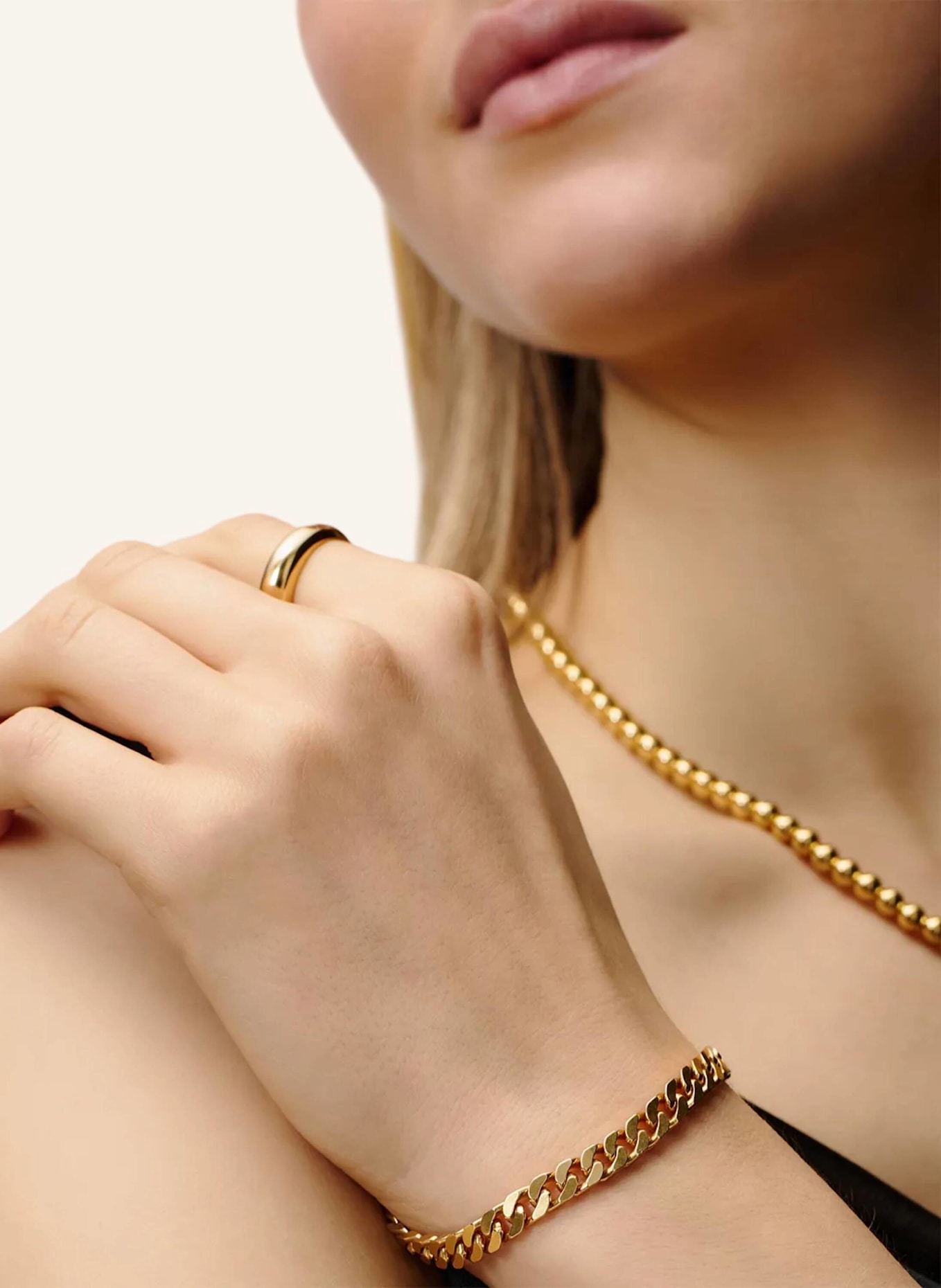 Pompidou Armband POLLY by GLAMBOU: GOLD