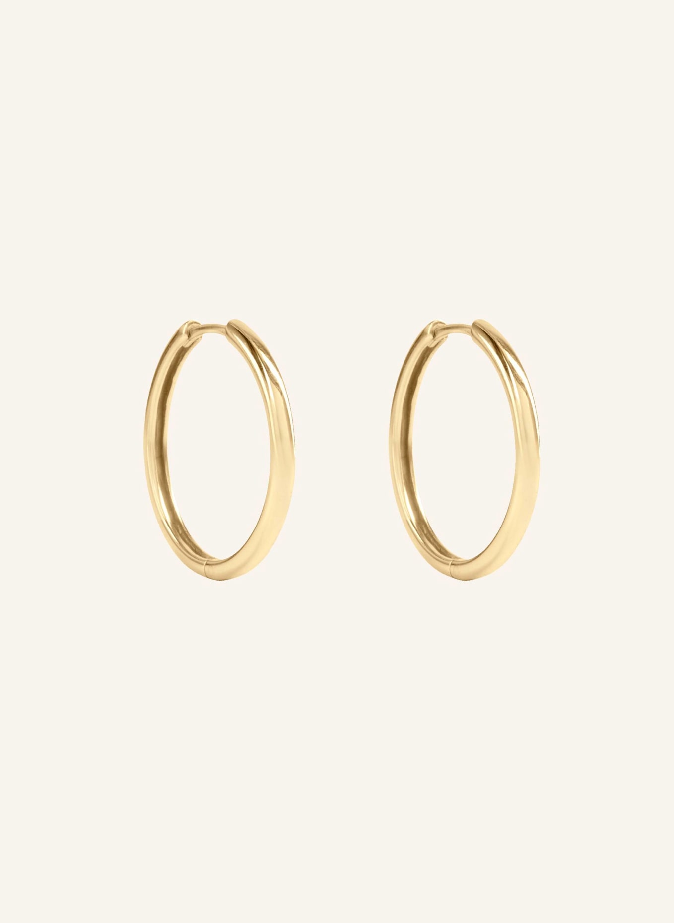 Pompidou Creolen LILLIAN MEDIUM by GLAMBOU: GOLD