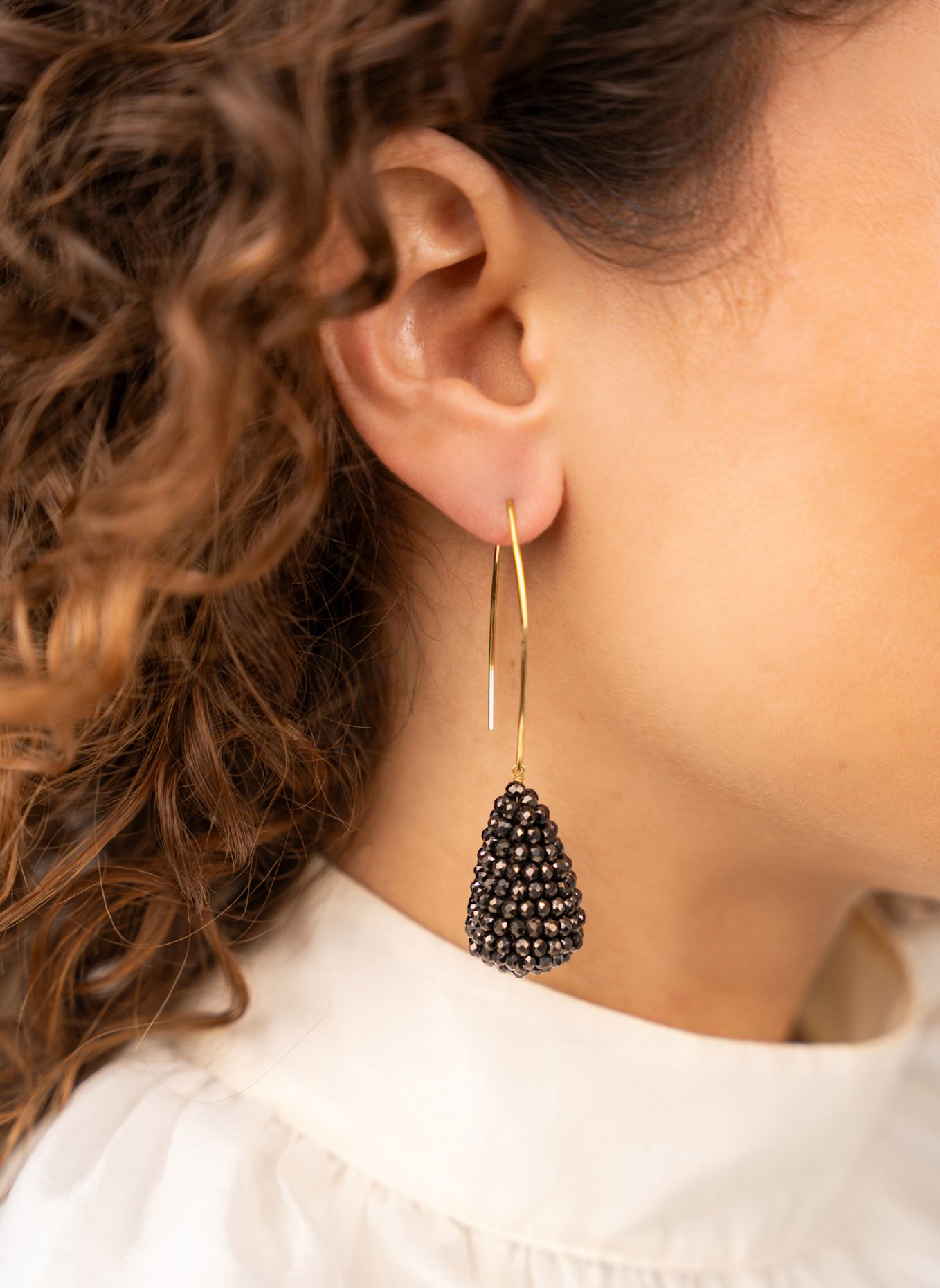 LOTT.gioielli Ohrhänger AMY NUTSHELL by GLAMBOU: GOLD