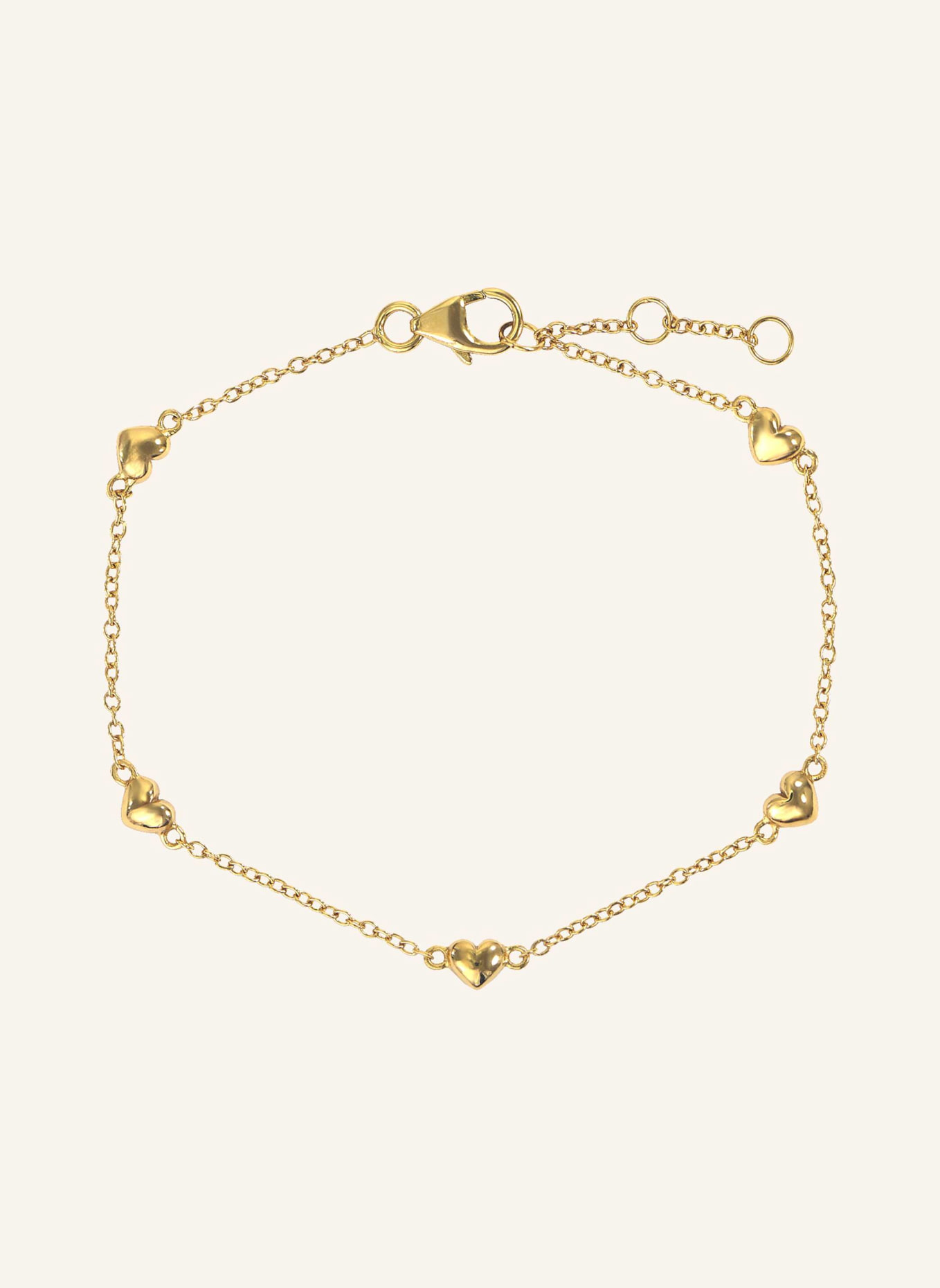 OHH LUILU Armbänder MINI LOVE PATH by GLAMBOU: GOLD