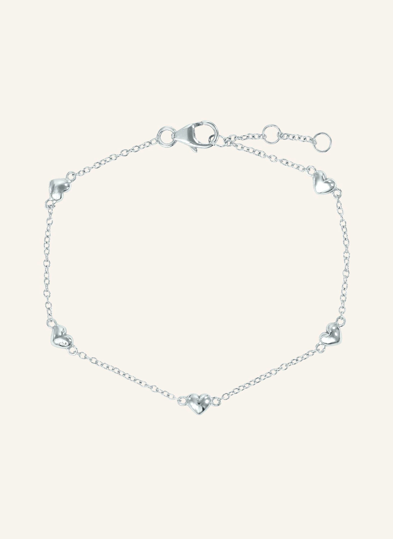 OHH LUILU Armbänder MINI LOVE PATH by GLAMBOU: SILBER