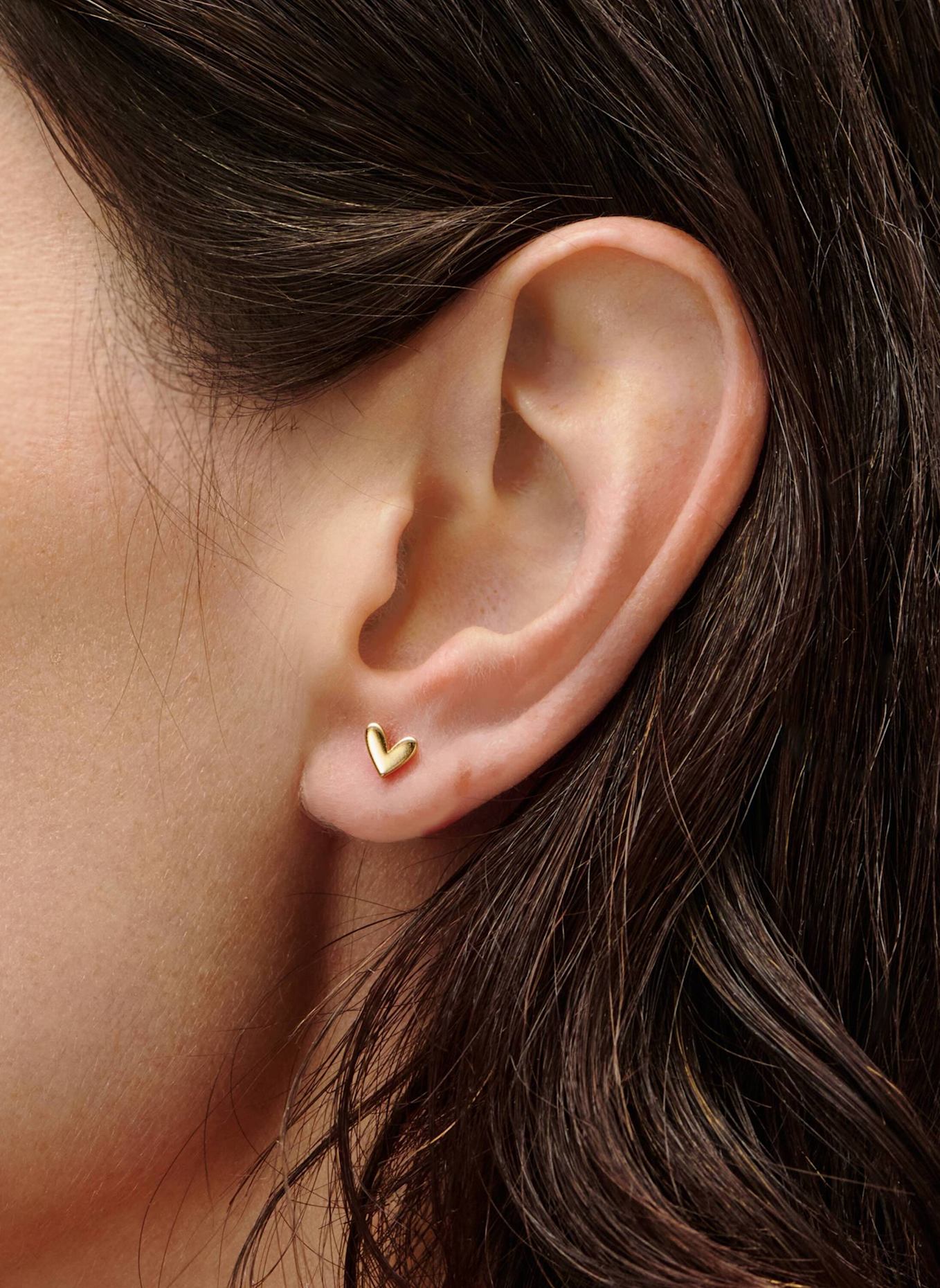 OHH LUILU Ohrstecker TINY LOVE by GLAMBOU: GOLD