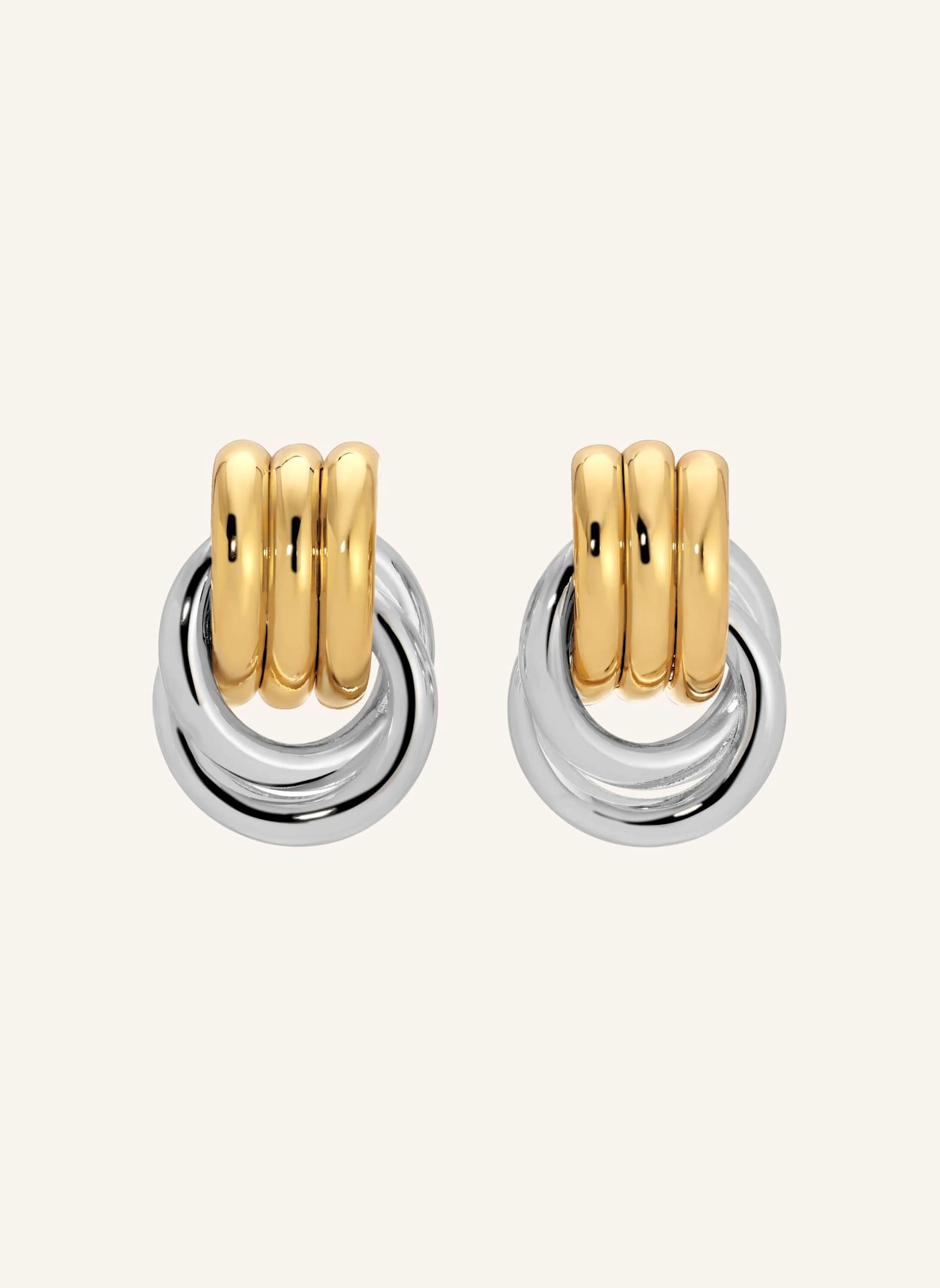 HEAVEN MAYHEM Ohrstecker BABY KNOT MIXED by GLAMBOU: GOLD